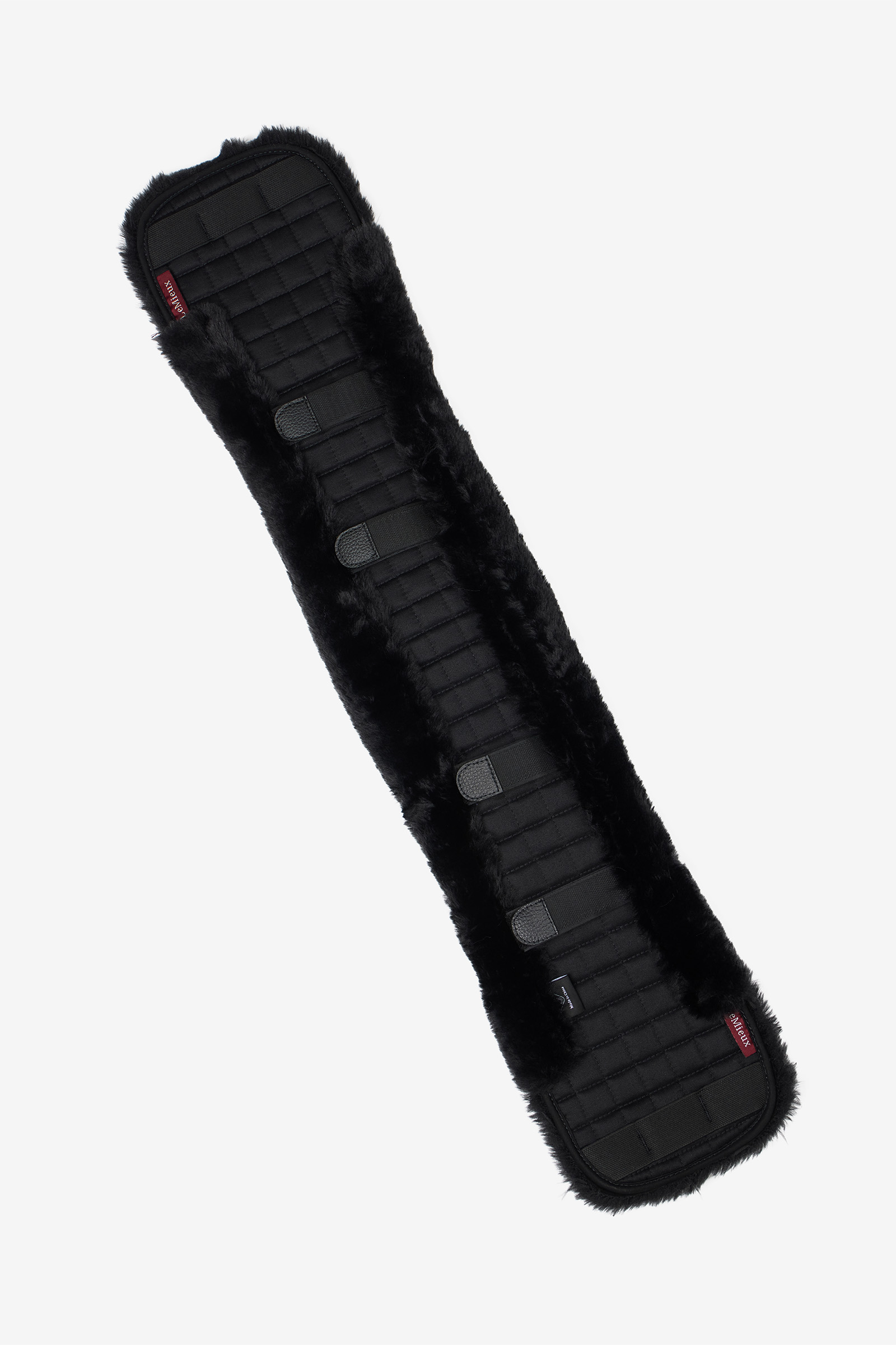 Black LeMieux Simuwool Cover til Dressurgjord