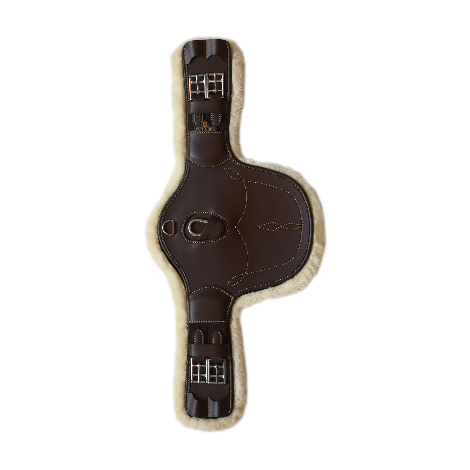 Kentucky Horsewear kort pladegjord med lammeskind.