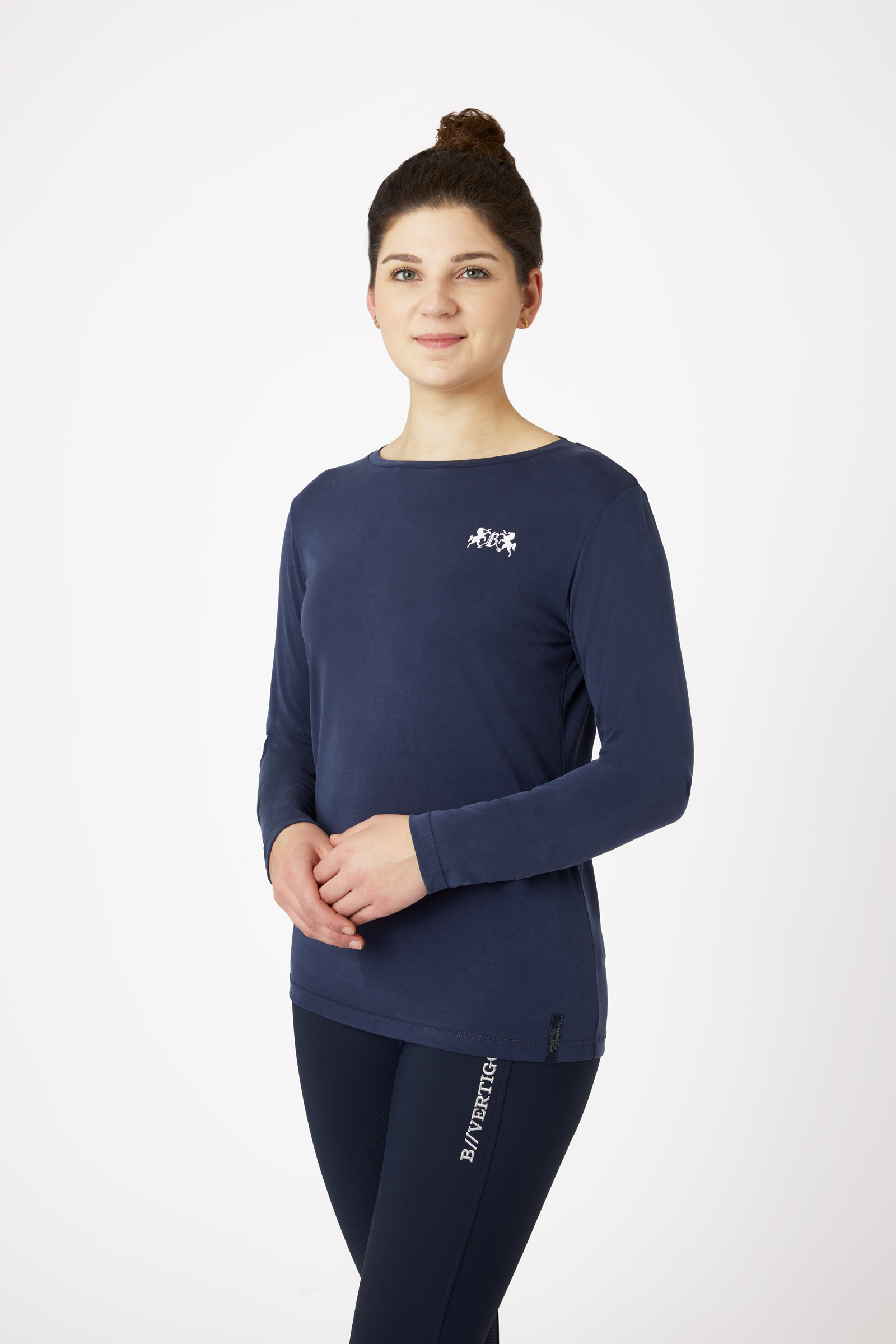 B Vertigo Daniele lang&aelig;rmet T-shirt, damemodel