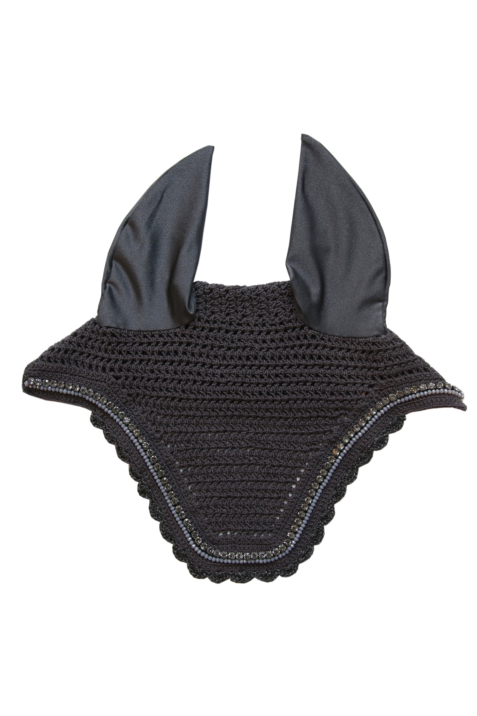 Grey Kentucky Horsewear Wellington hut, sten og perler.