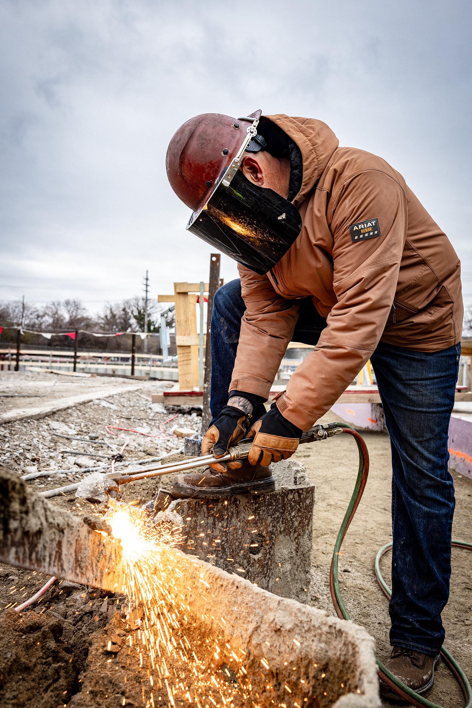 Ariat Rebar Cordura Ripstop Herre isoleret jakke