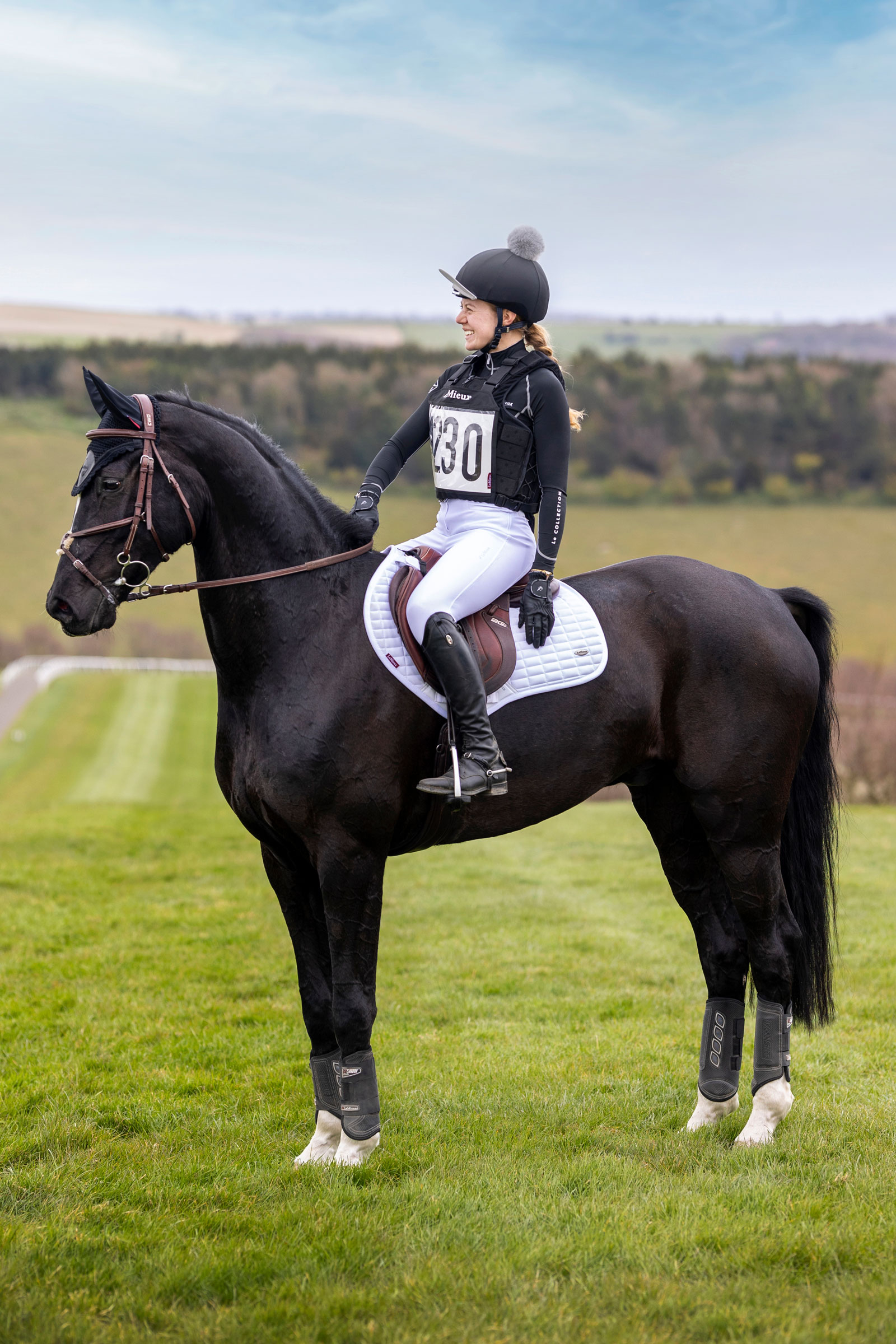 LeMieux Self-Cool Close Contact sadelunderlag