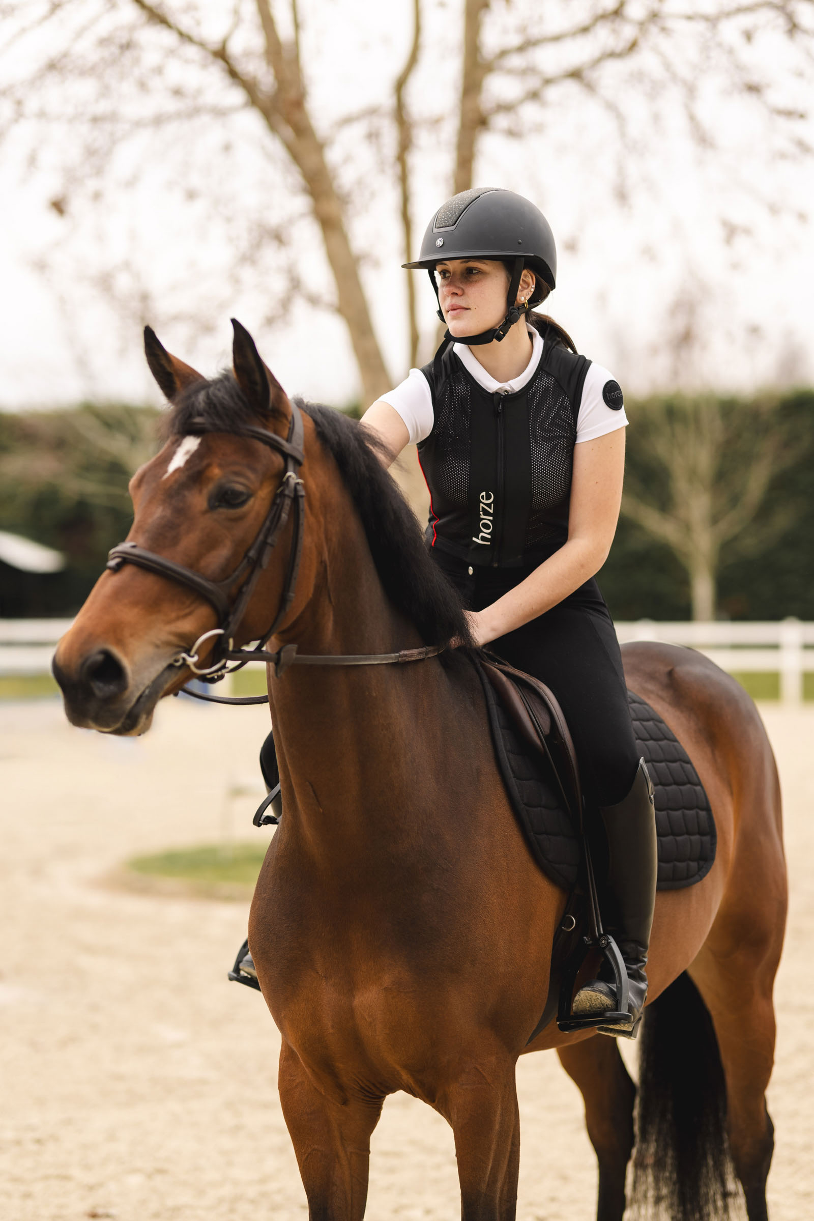 Horze LUNA rygbeskytter