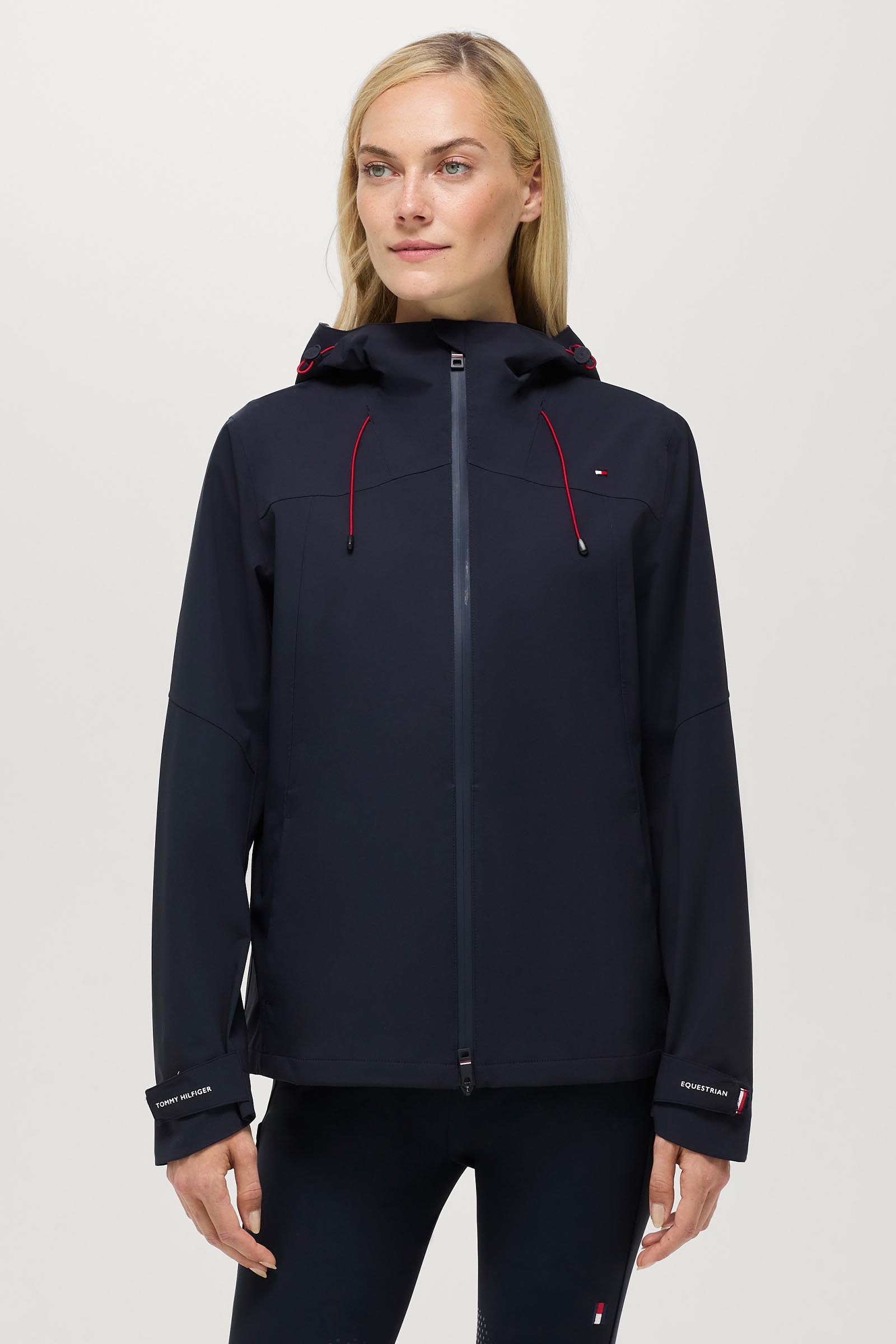Tommy Hilfiger Equestrian Upland dame regnjakke kompatibel med airbag