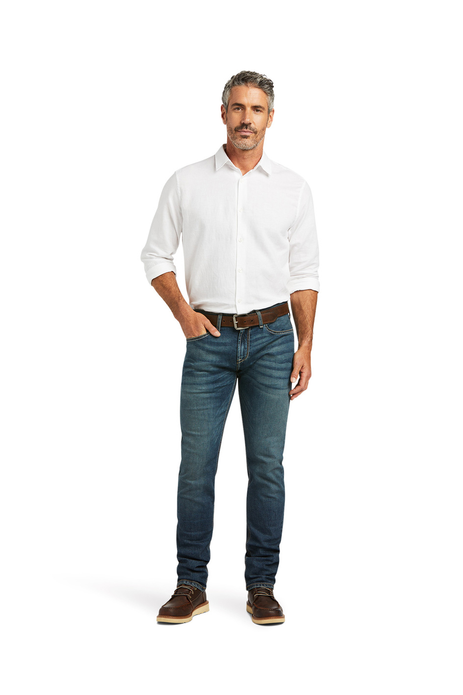 Ariat M8 Modern Tekstretch Sebastian Slim Leg Jeans til m&aelig;nd