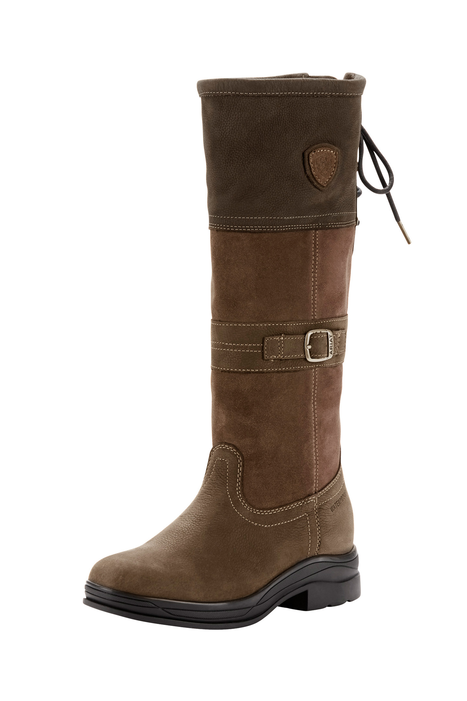 Java Dark Brown Ariat Langdale dame vandt&aelig;tte st&oslash;vler