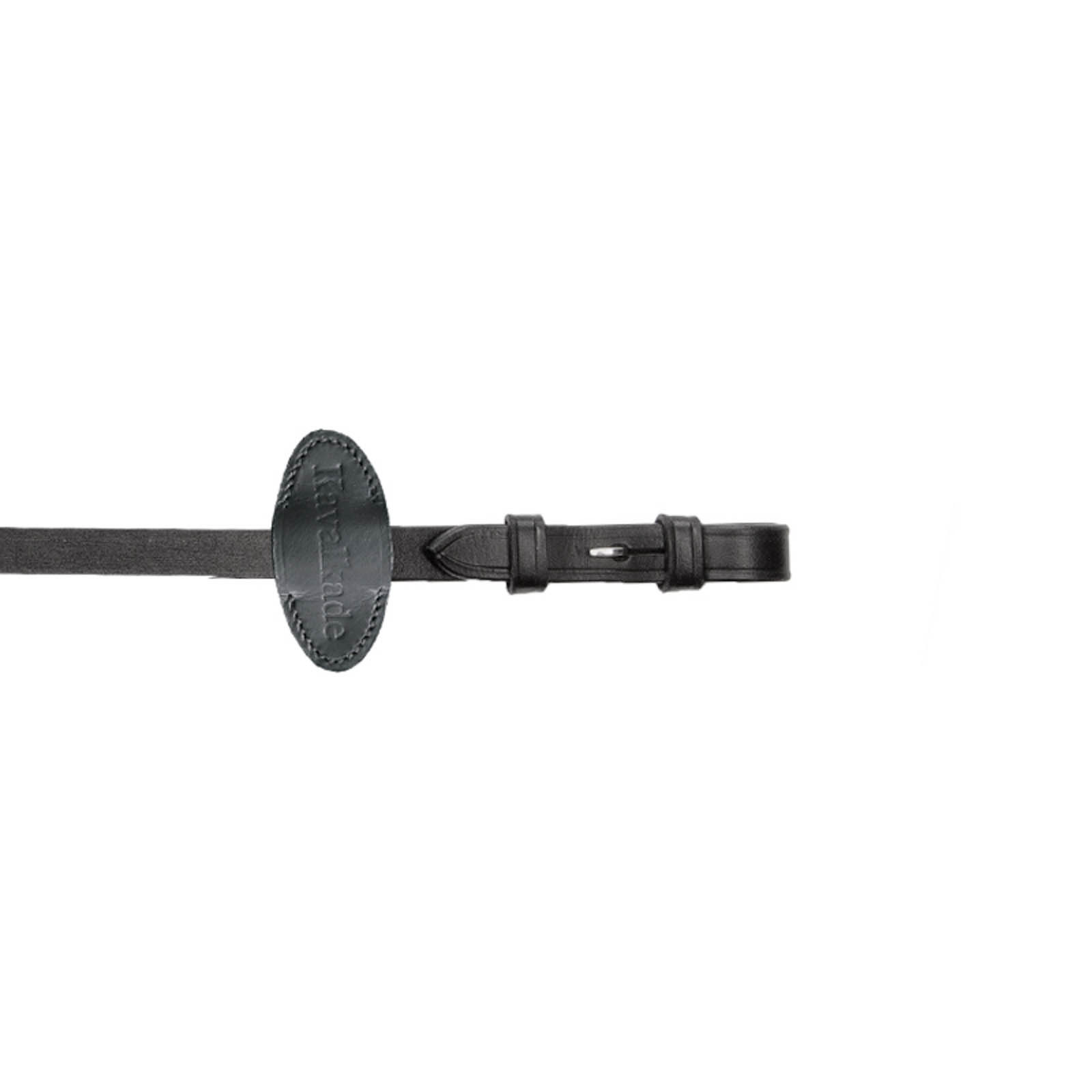 Kavalkade gummibelagte tøjler med tøjlekrog