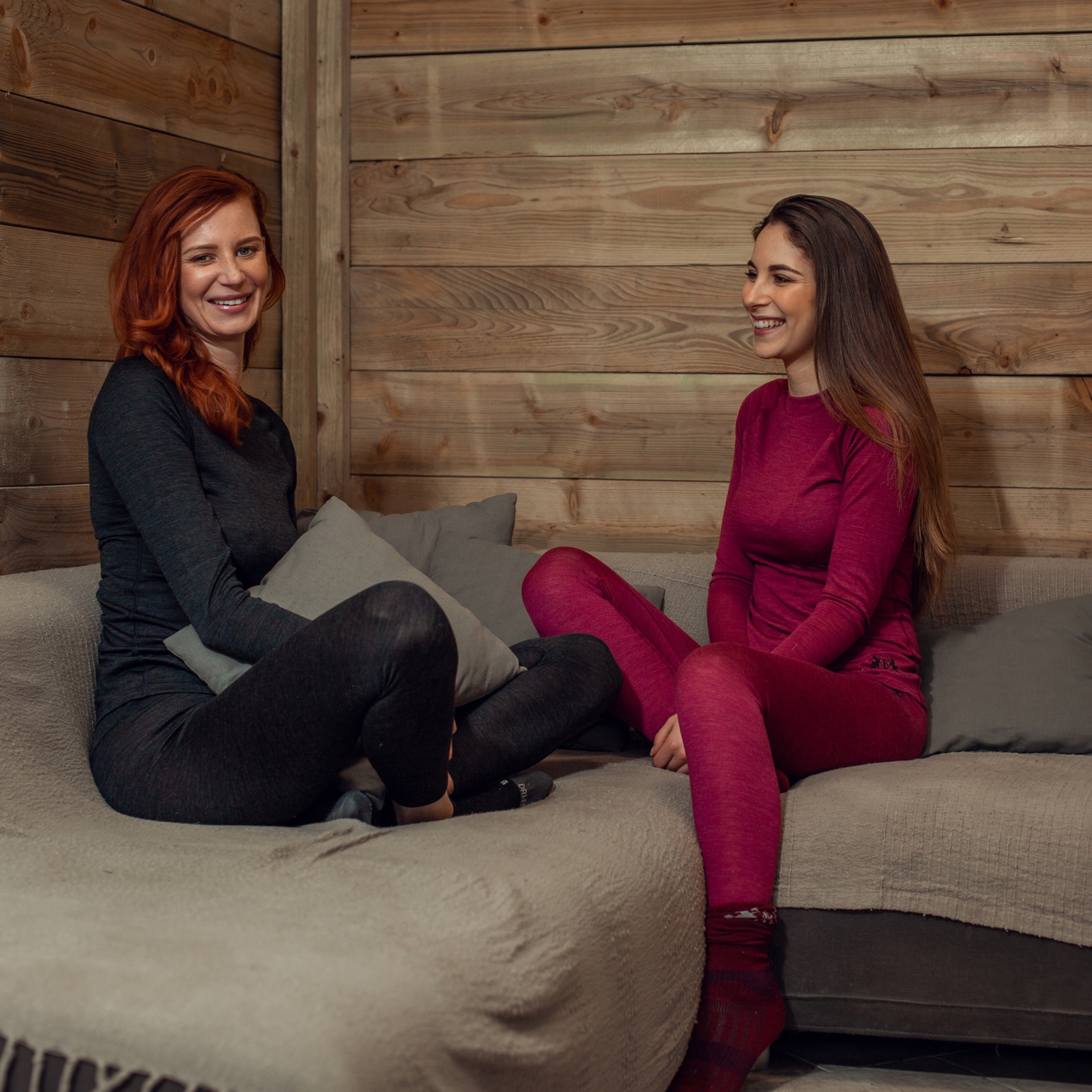 B Vertigo Roxie undertrøje i uldmiks, damemodel