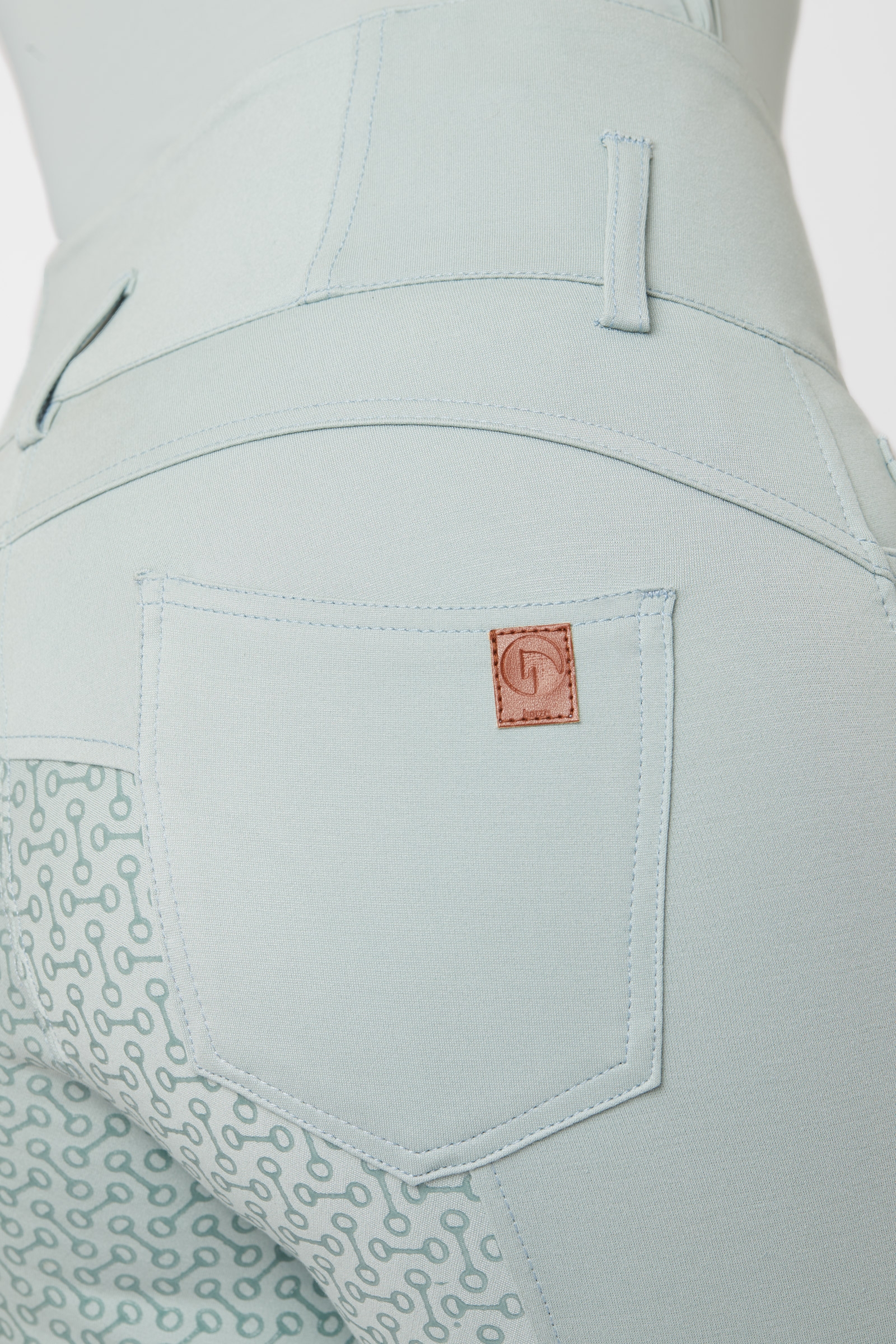 Horze Tara Dameridebukser med fuld silikone og h&oslash;j talje