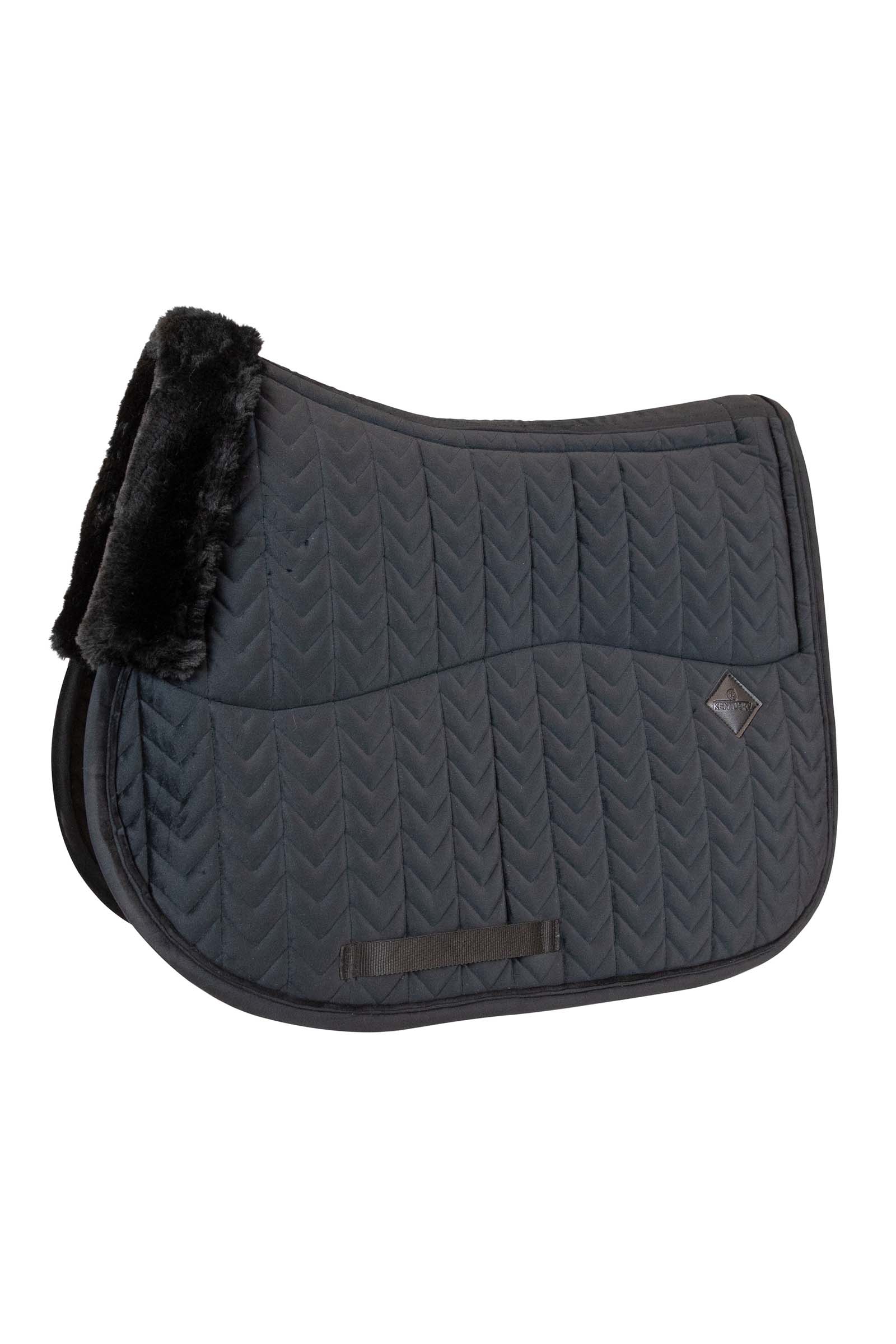 Black Kentucky Horsewear Velvet Skin Friendly springunderlag