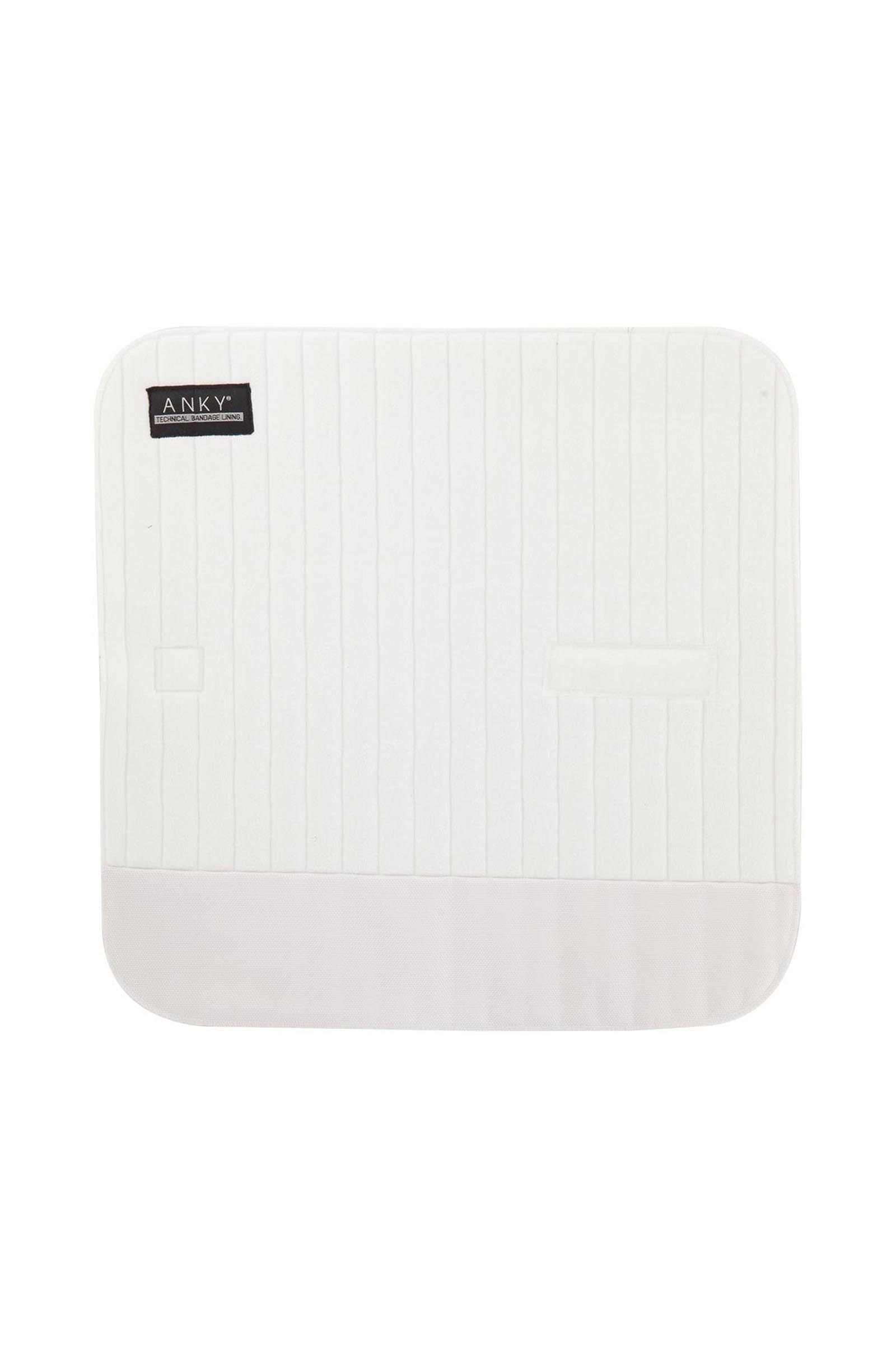 White ANKY Cool-Dry Bandageunderlag 50x50 cm, s&aelig;t med 4
