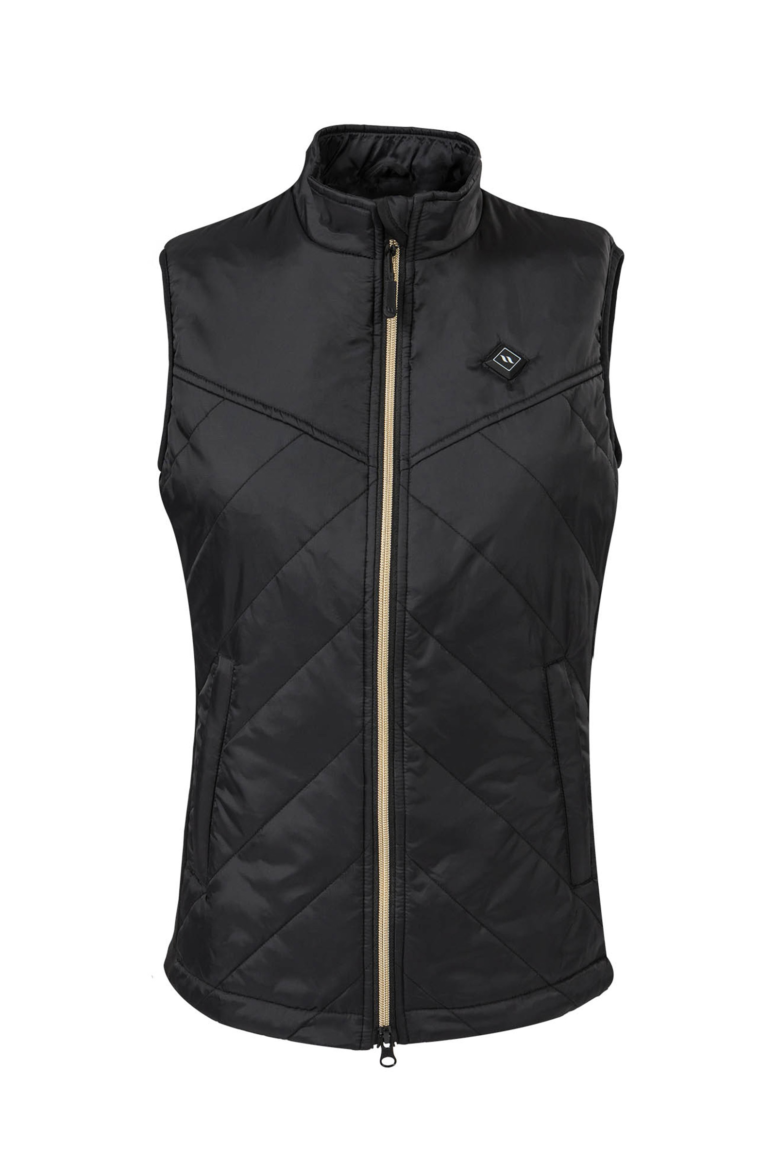 Black Back on Track Etna Women's Heated Vest