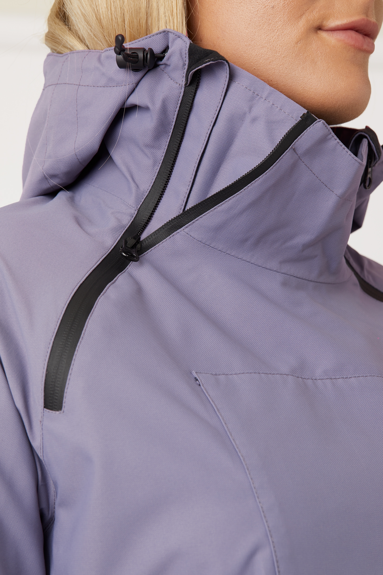 Horze Ayla Regnridejakke med Lynlåse, damemodel