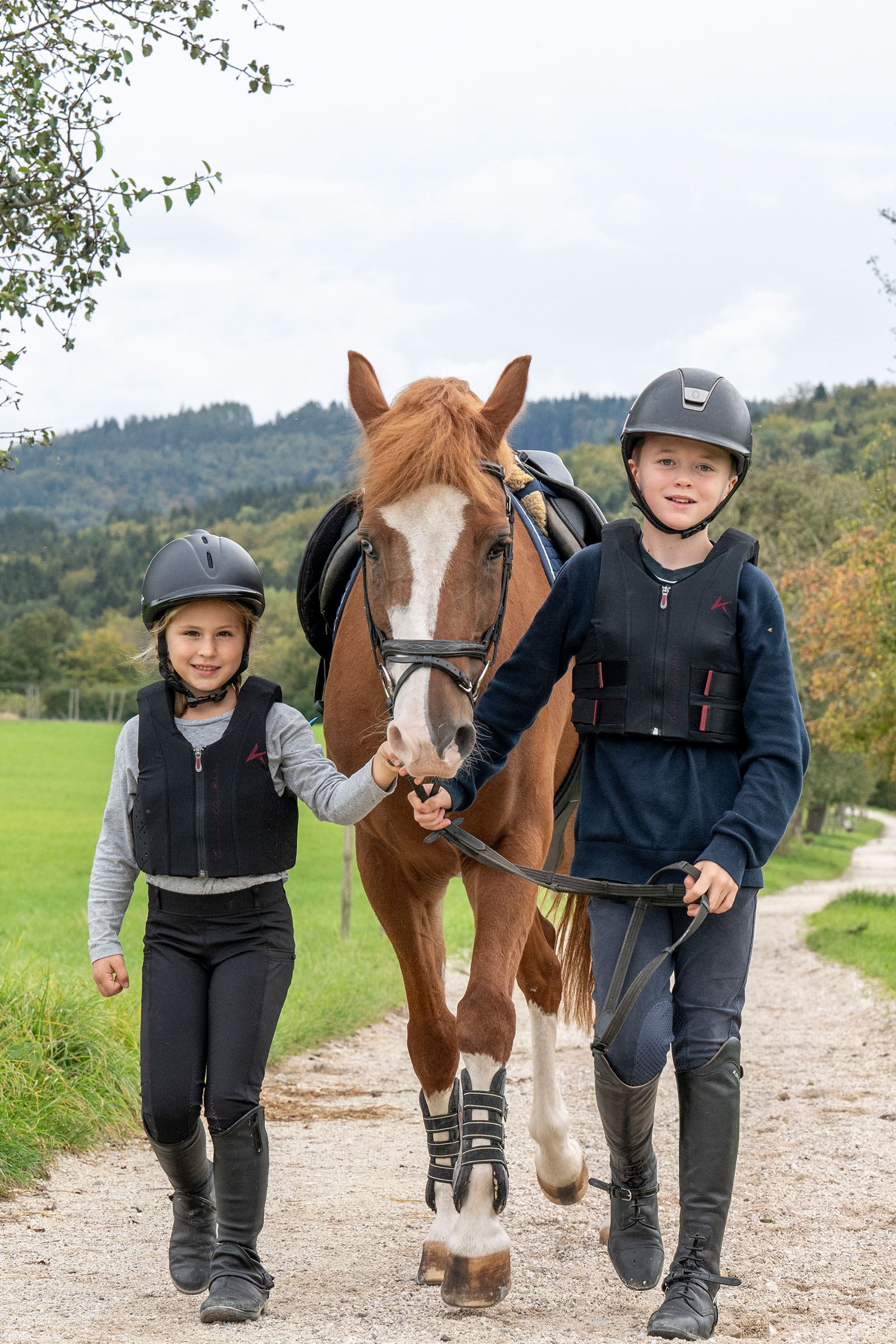 Komperdell Ultra Fit Junior ridekropsbeskytter