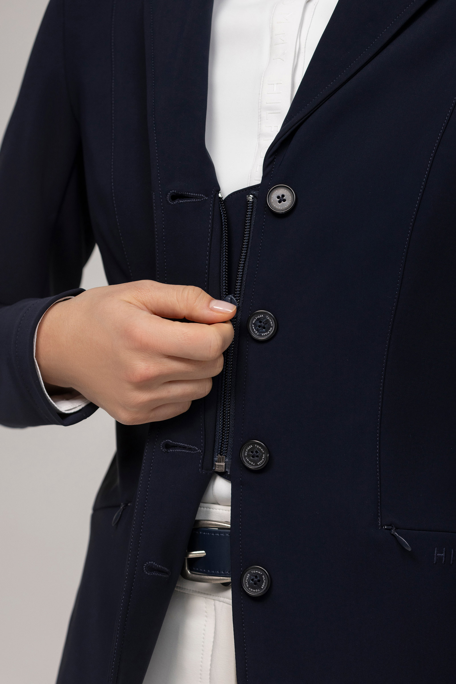 Tommy Hilfiger Equestrian Tribeca dame stævnejakke til hele året