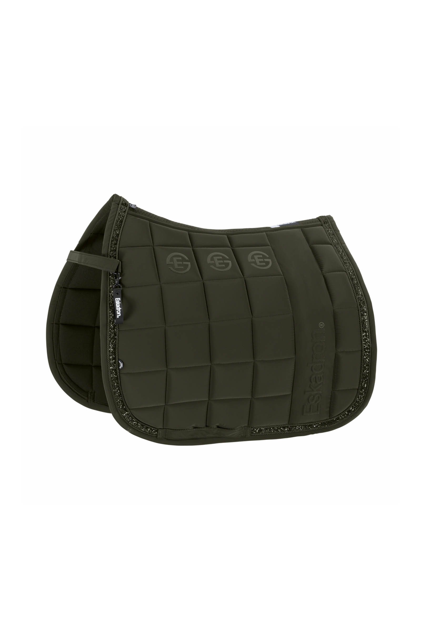 Olive Eskadron Dynamics AW25 Big Square Jewel dressur sadelunderlag