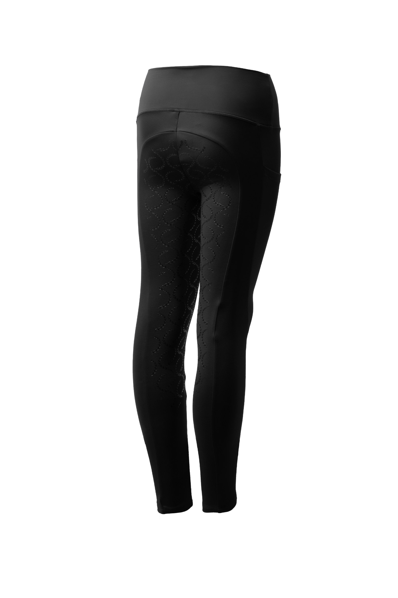 Black Horze Gillian B&oslash;rns thermo fullgrip rideleggings
