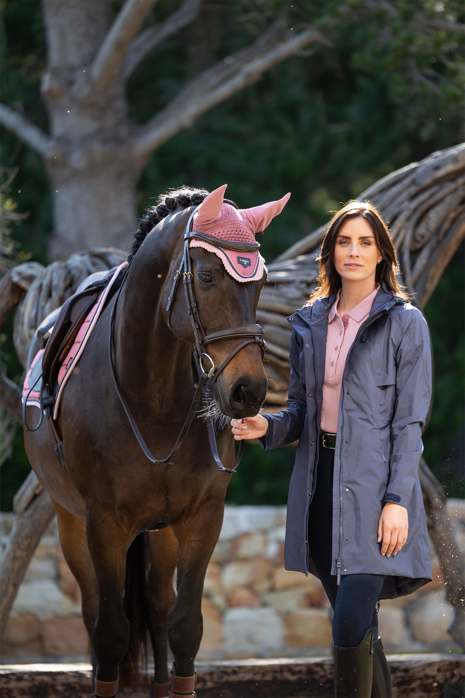 LeMieux Dame Lang Regnjakke Grace