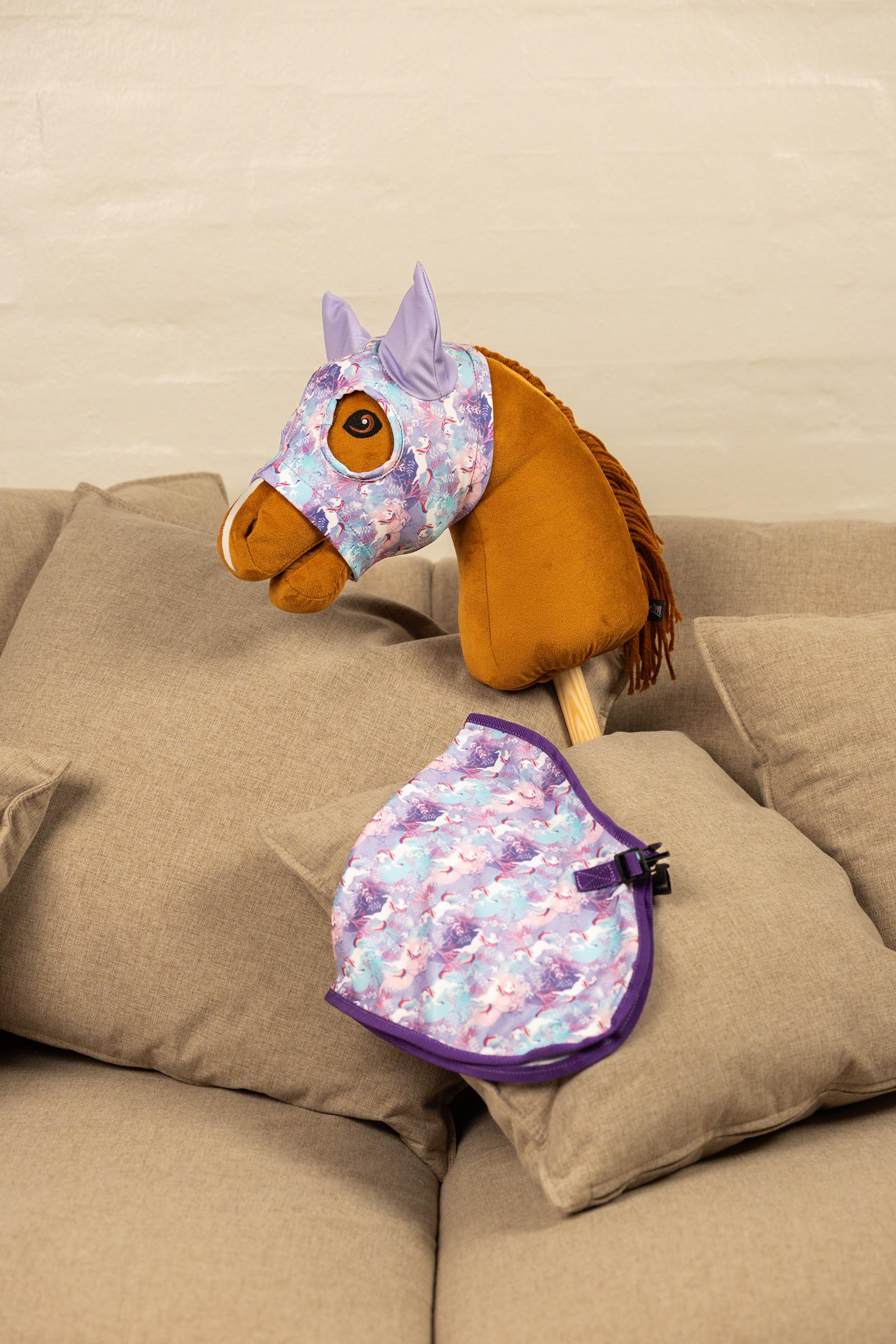 My Hobby Horse race maske med enhj&oslash;rning print