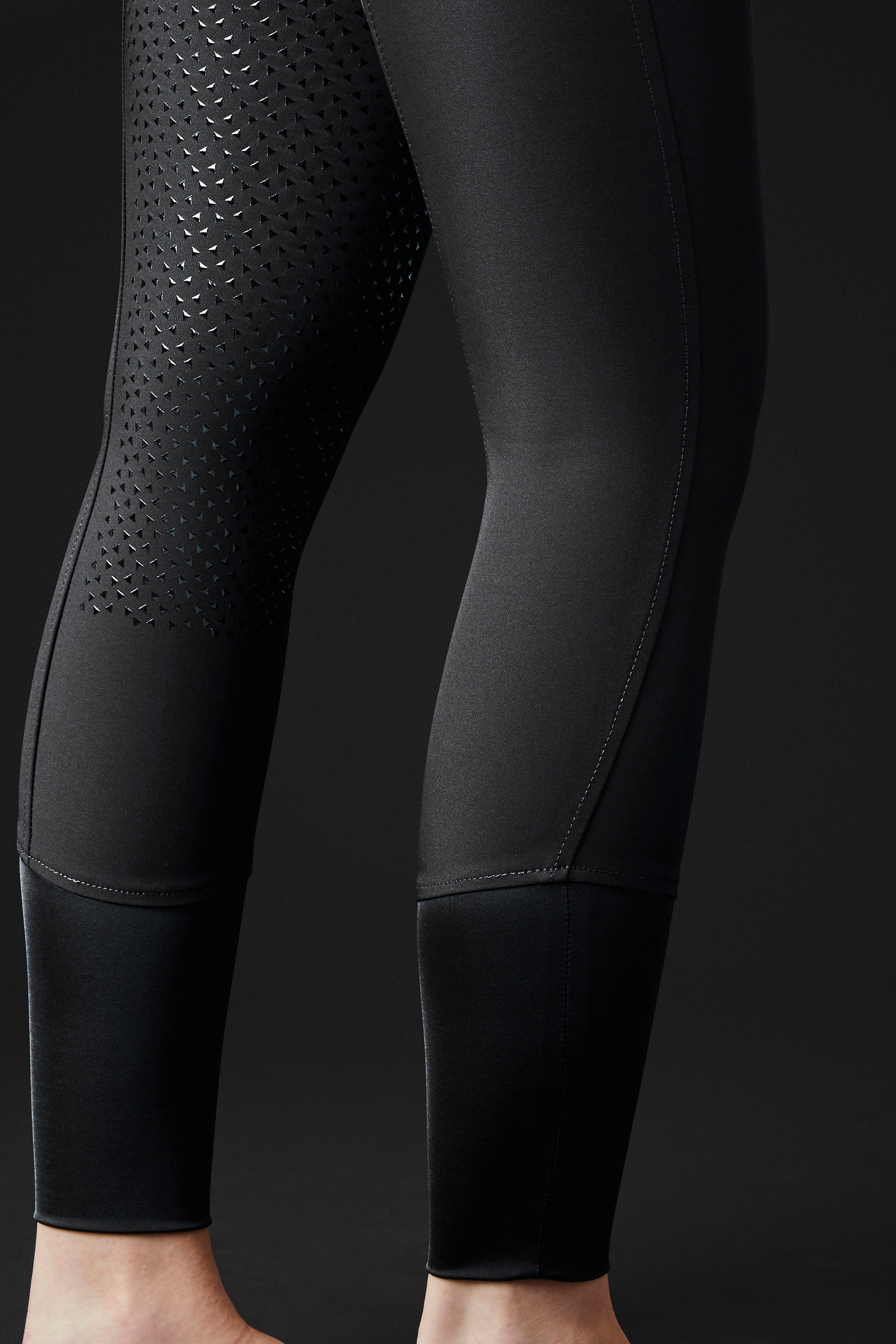 Mountain Horse Diana dame ridebukser med fuldt s&aelig;de