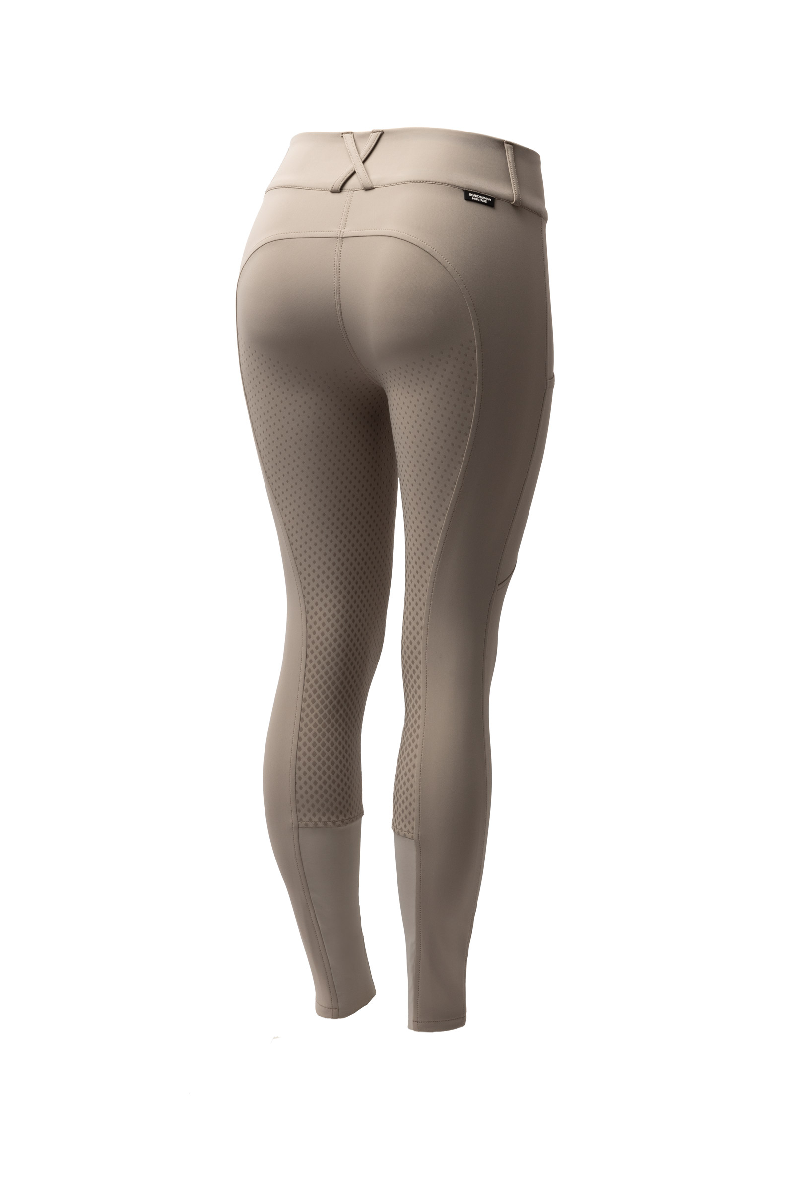 Horze Grand Prix Pro ridebukser til kvinder med fuldgrip UPF 50+