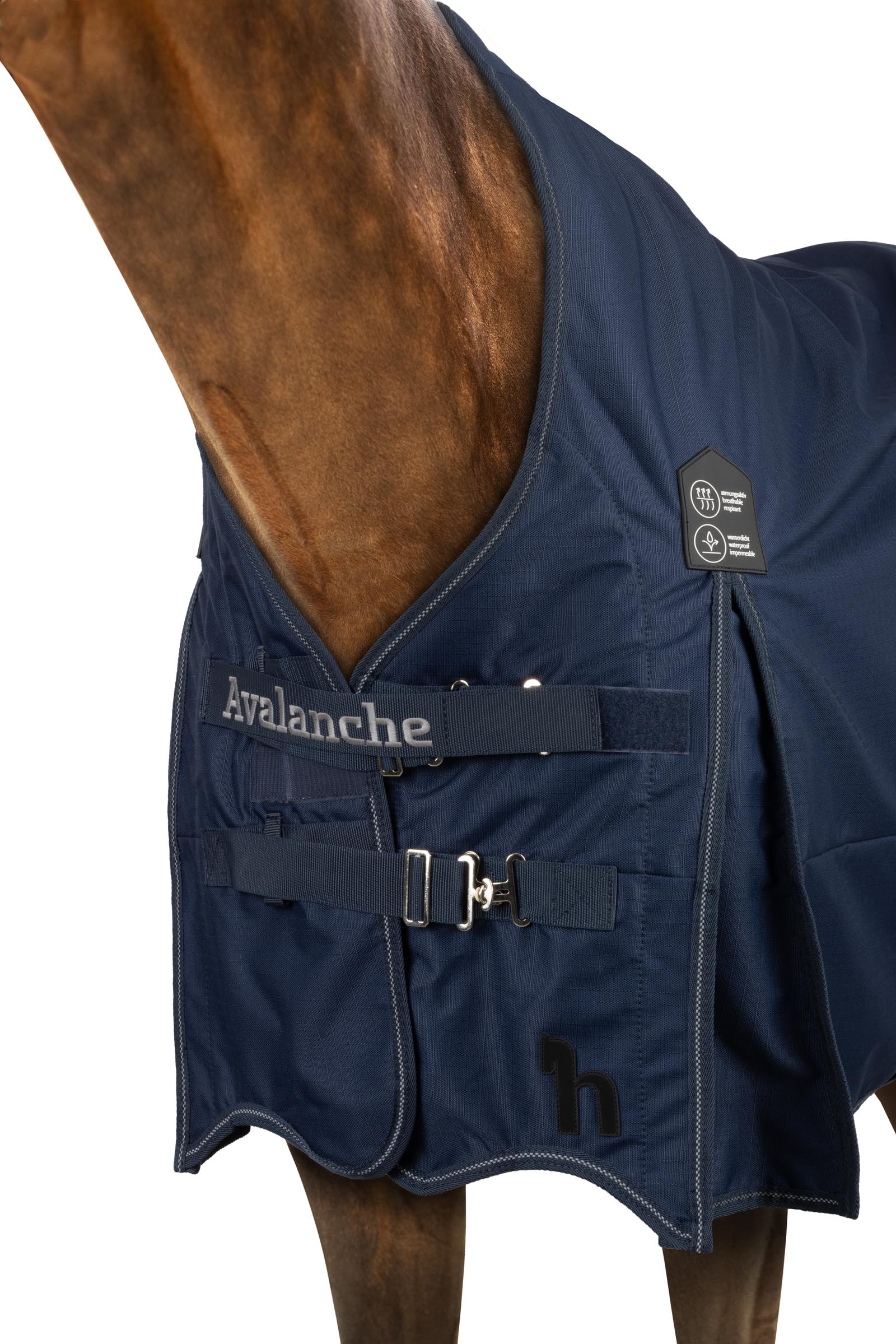 Horze Avalanche regndækken med fleece