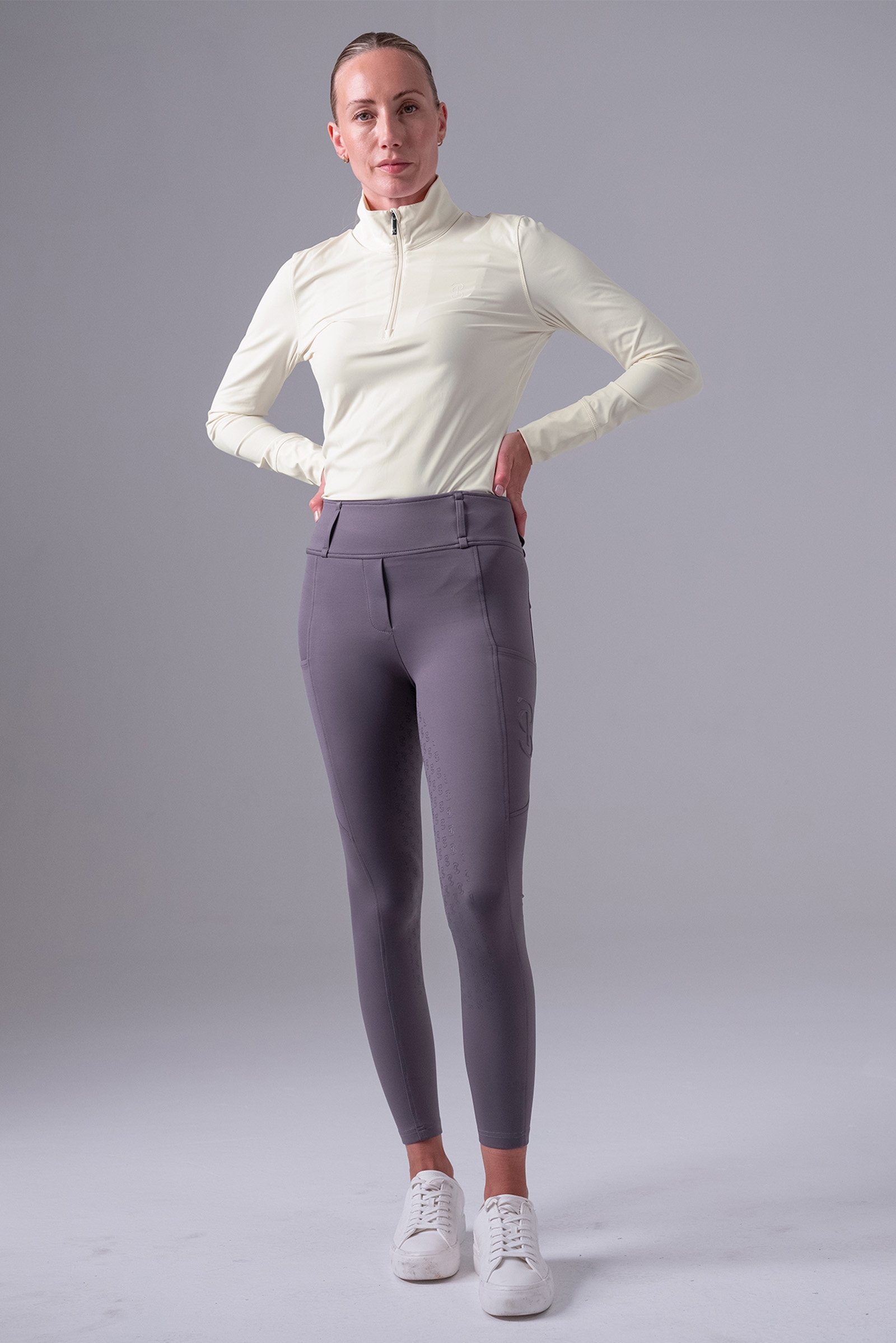 PS of Sweden Toska langærmet teknisk skjorte til kvinder