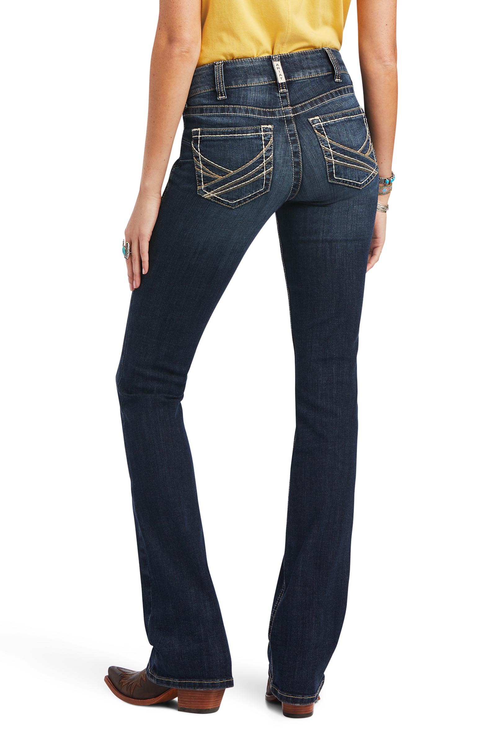 Ariat R.E.A.L. Perfect Rise Lexie bootcut-jeans til damer  