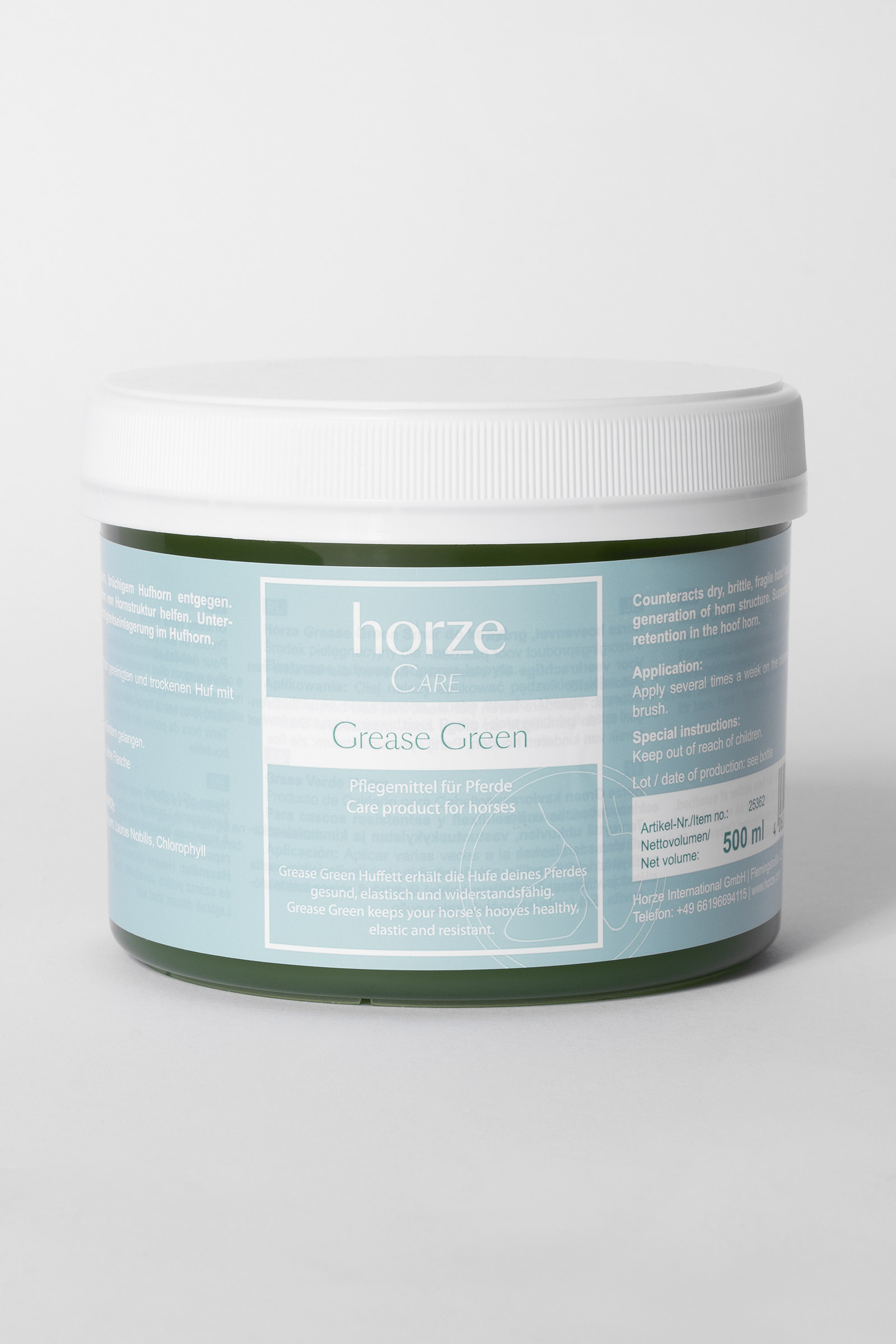 Horze Grease Green, 500 ml