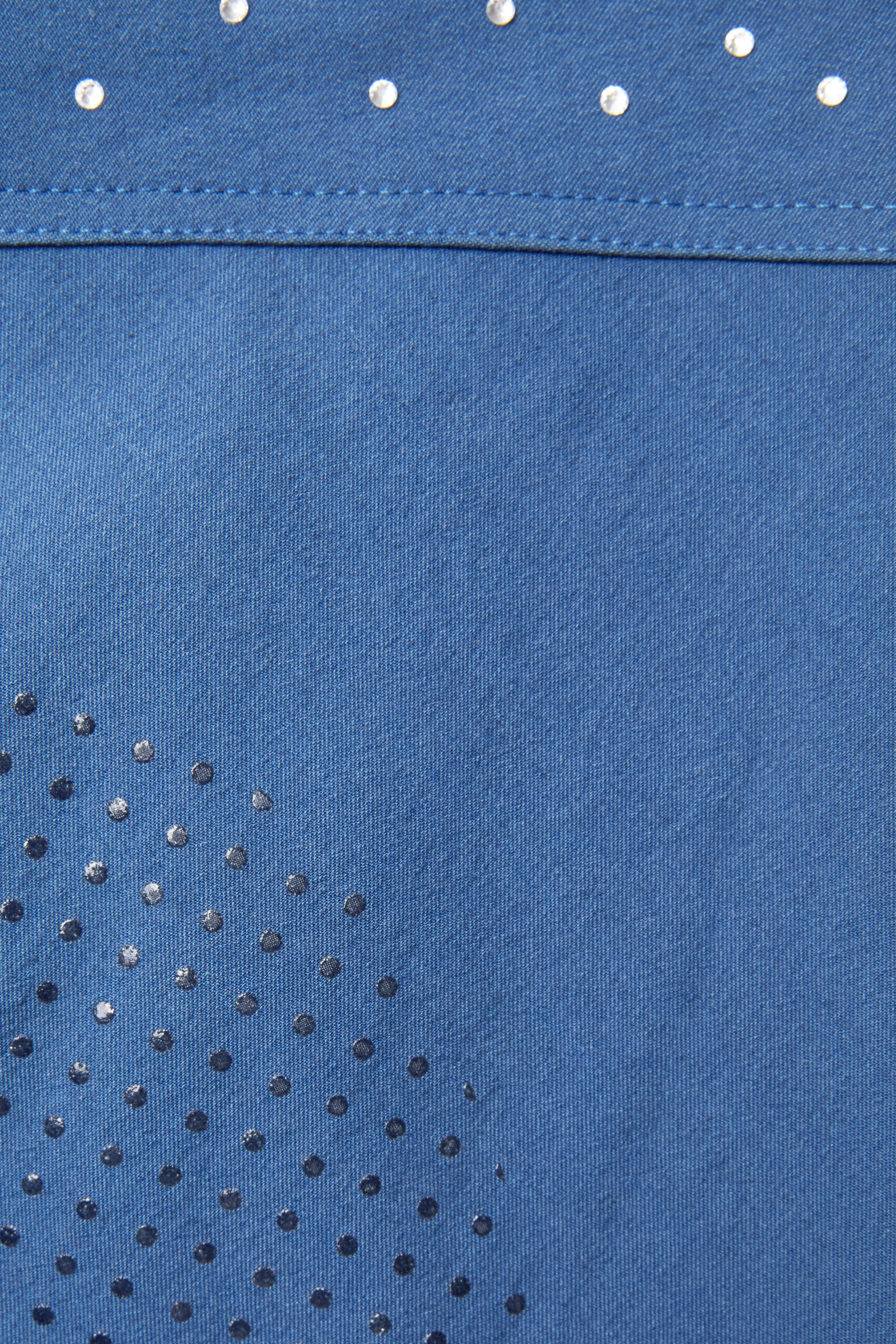 Horze H&oslash;jtaljede Ridebukser med Fuld Silikonegrip og Krystaller, damemodel