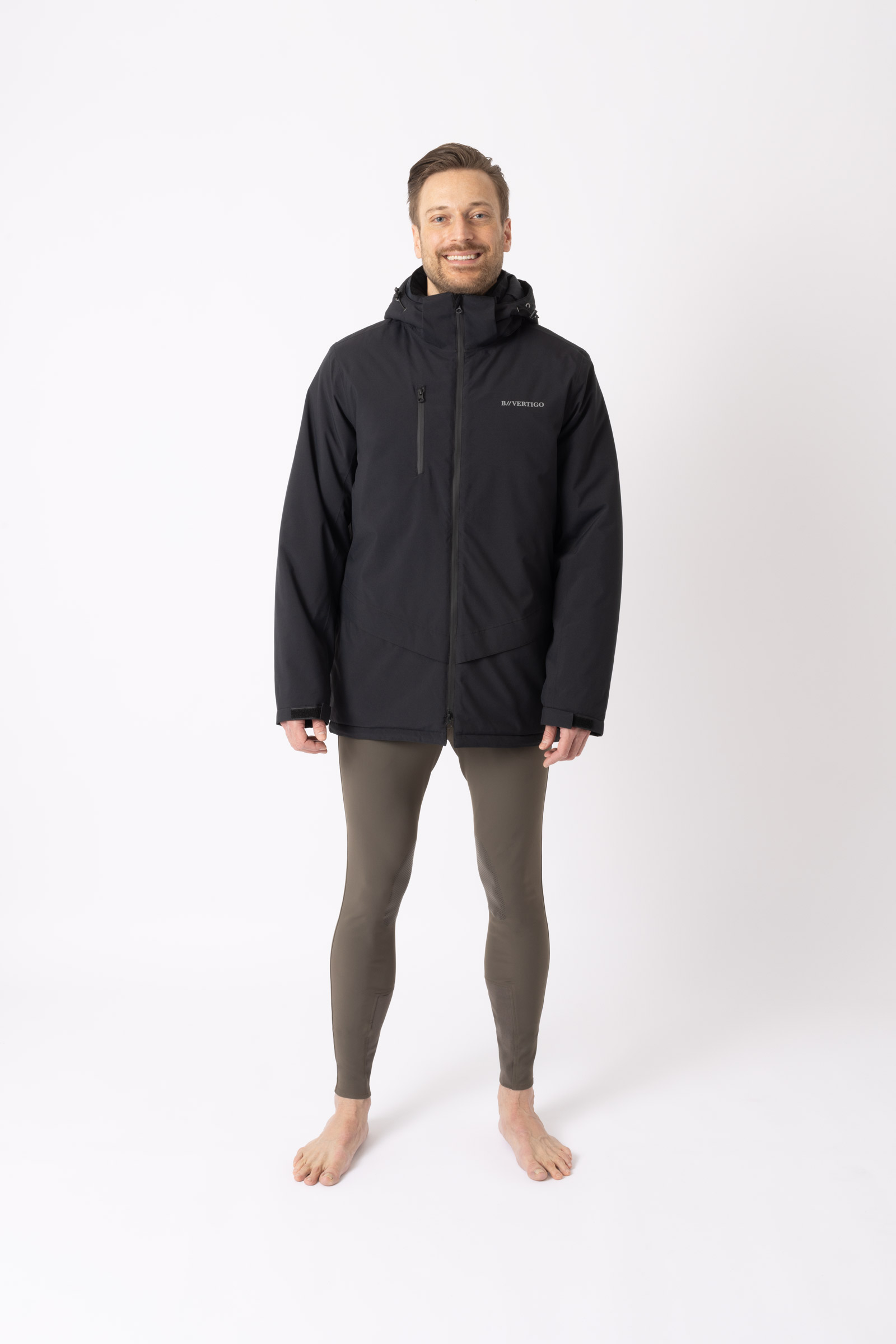 B Vertigo Milo Vandt&aelig;t Parkajakke, herremodel