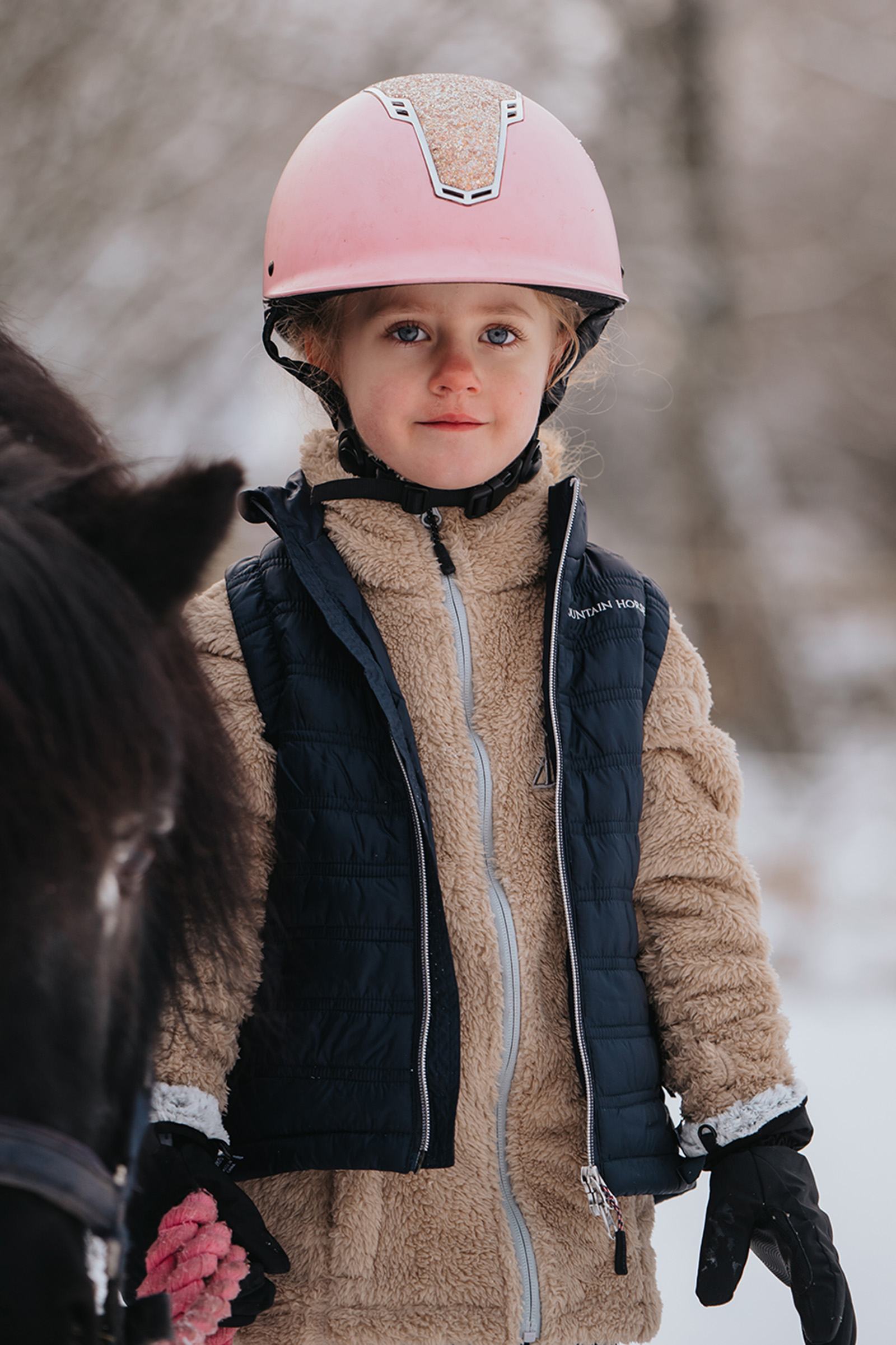 Mountain Horse Fuzzy Fleece Junior
