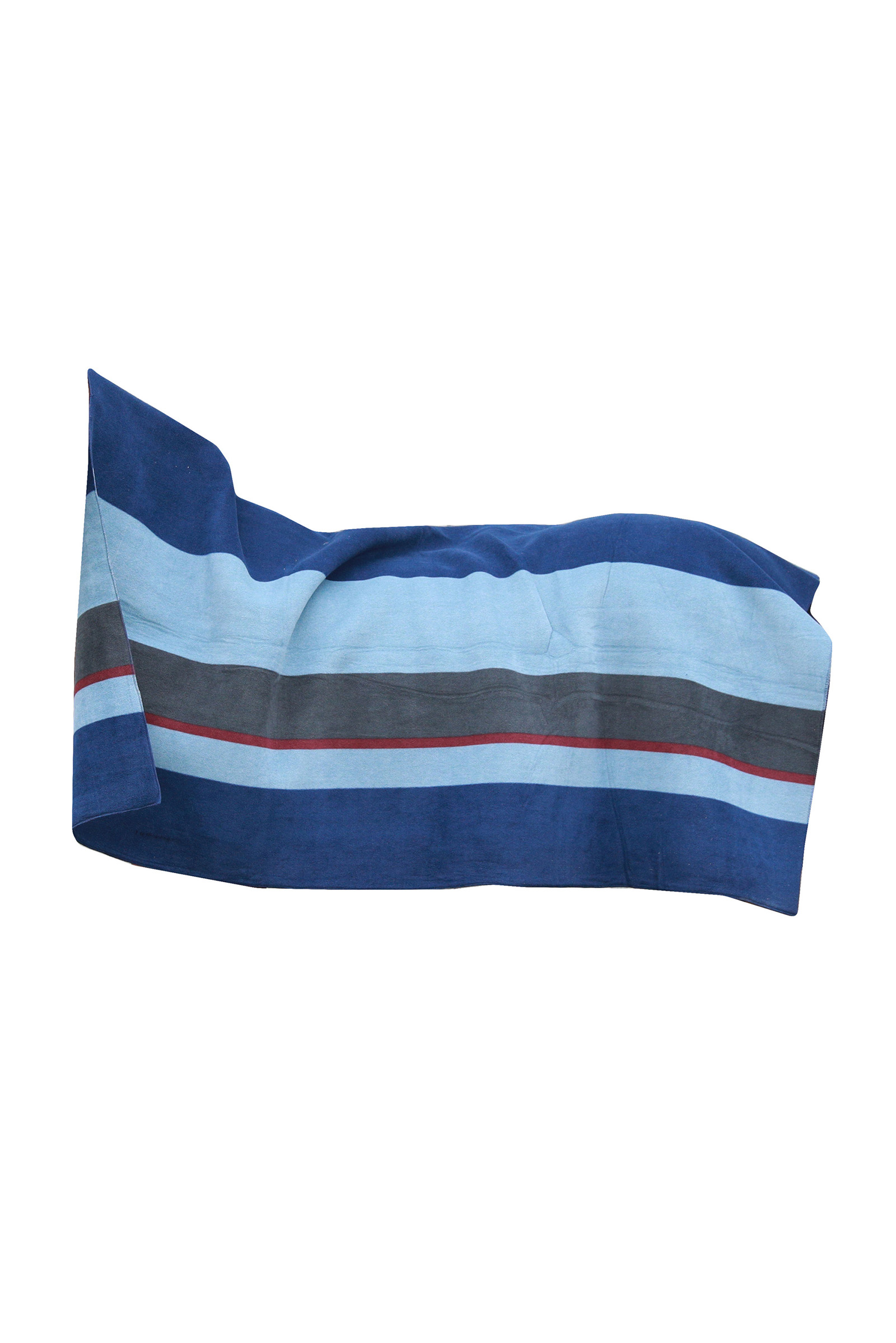 Navy/Grey Kentucky Horsewear Heavy Fleecedækken