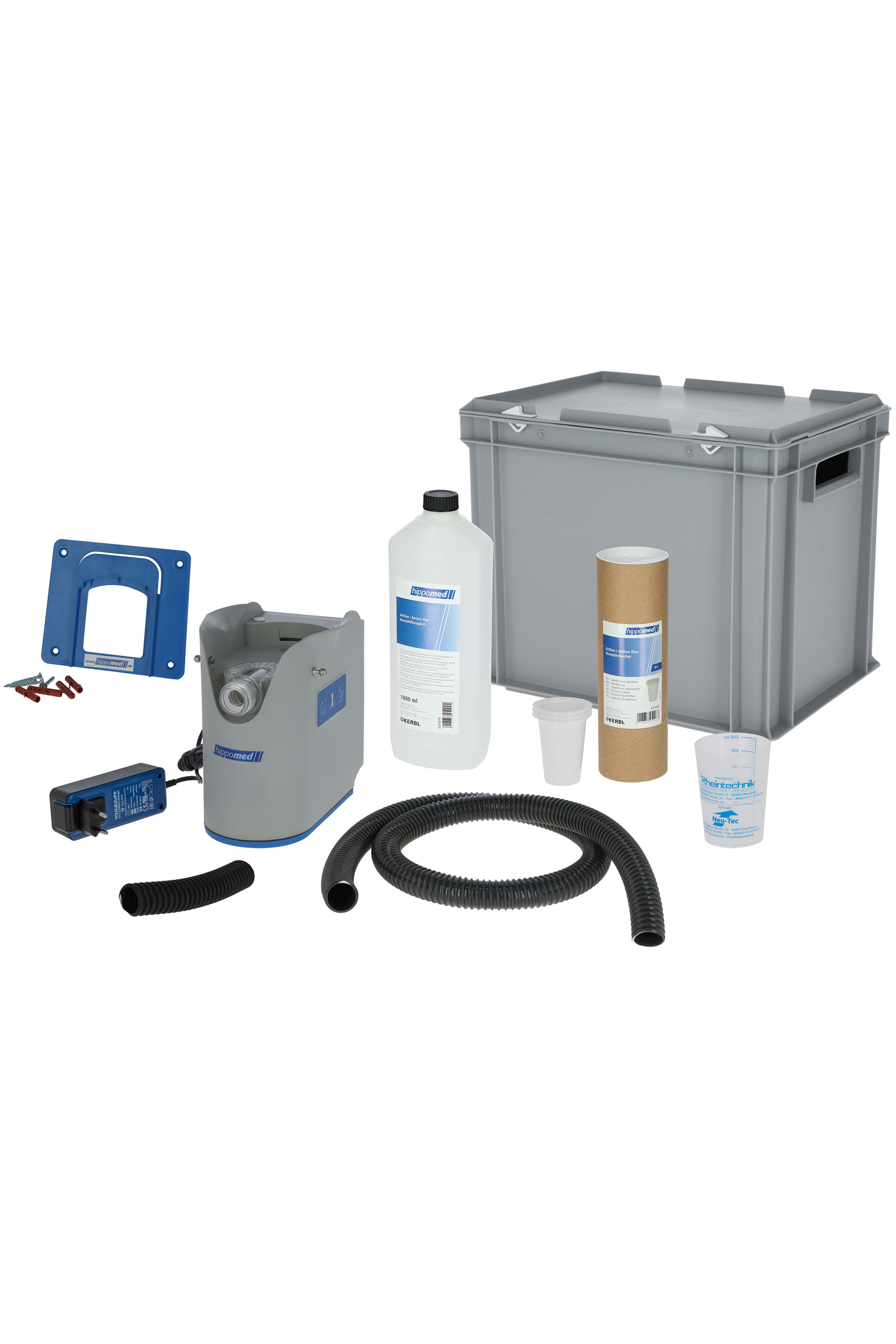 Hippomed AirOne Flex Battery Ultrasound Inhaler without Mask