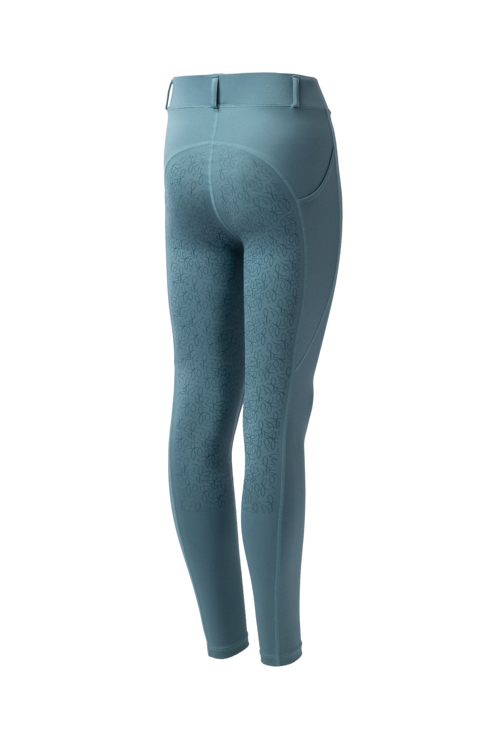arctic blue Horze Dea børne-ridetights med fuldt sæde  