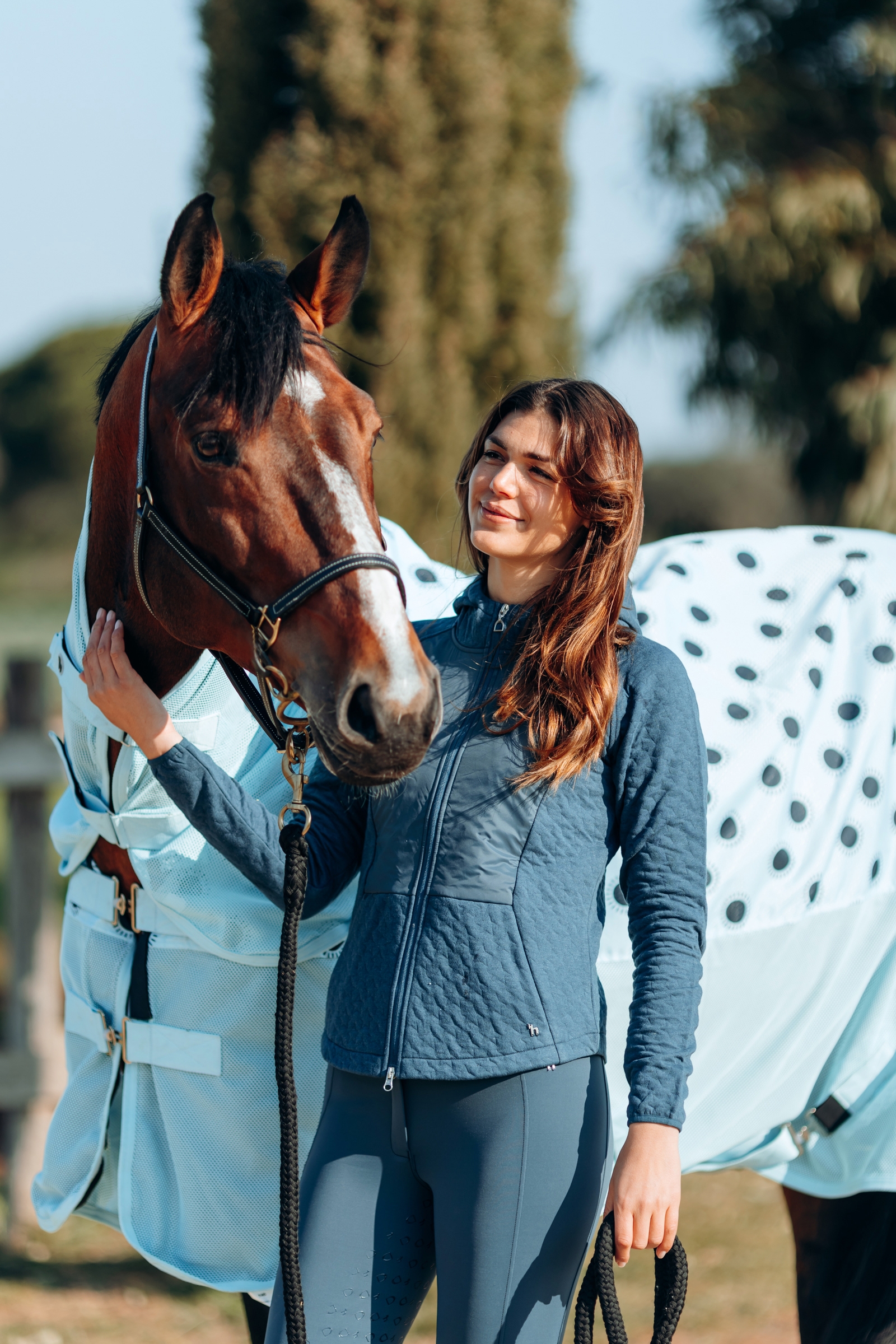 Horze Sabine hybrid-hættetrøje, damemodel