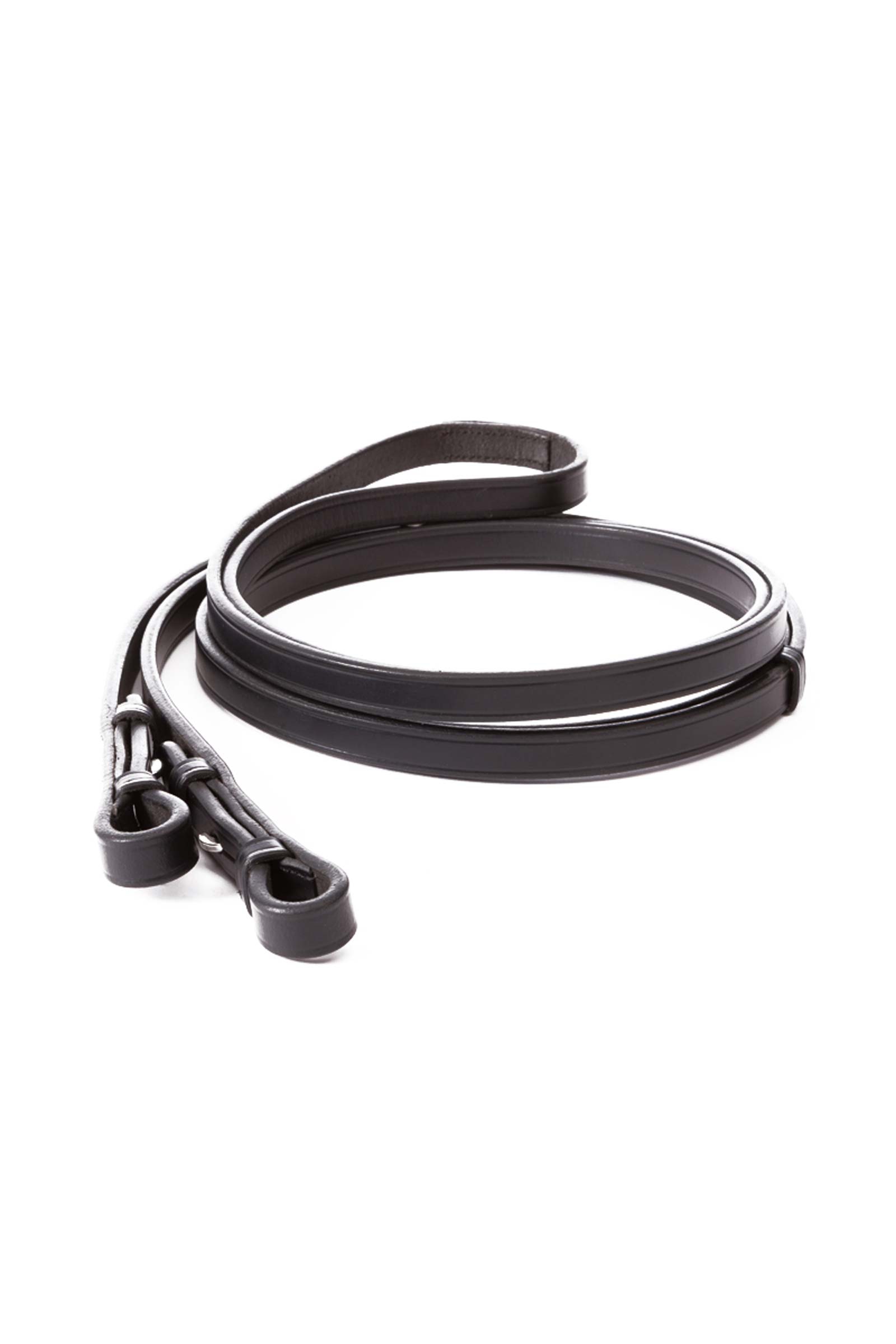 Brown/Brown Kavalkade Kandar trense, l&aelig;der t&oslash;jler, smal