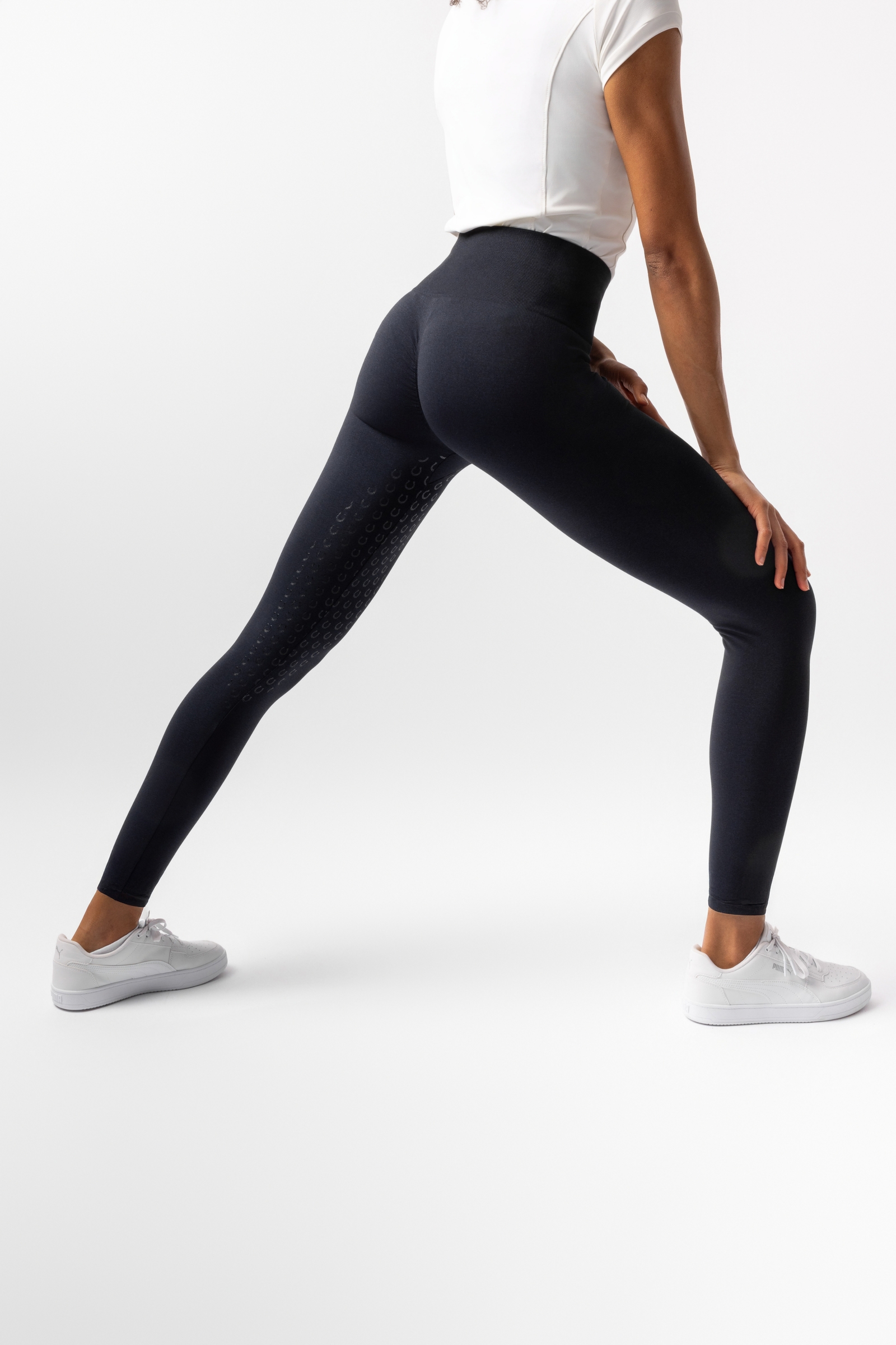 Horze Nessa S&oslash;ml&oslash;se Fullgrip Scrunch Tights