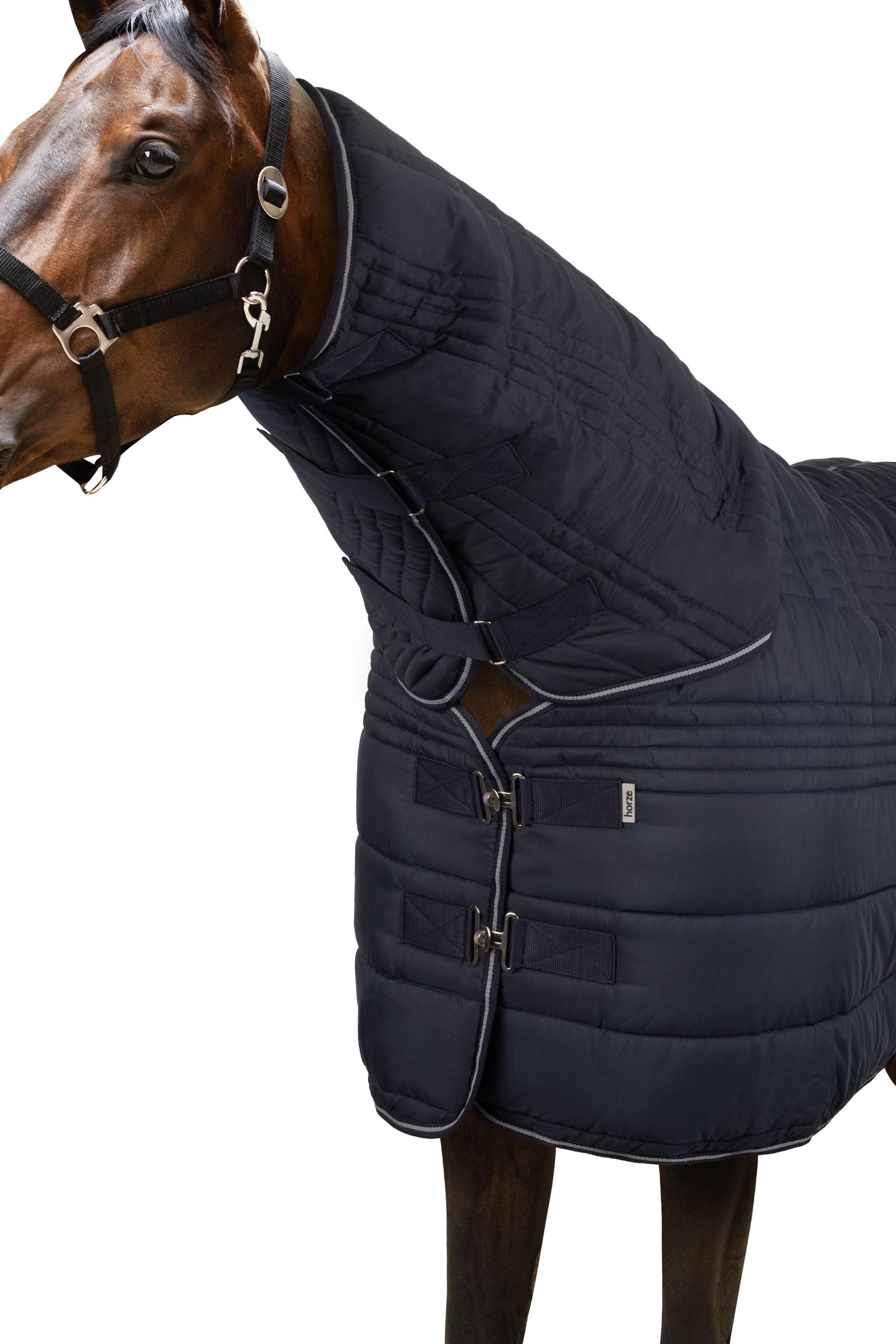 Horze Kingsley Kombi-stalddækken med hals, 300 gram