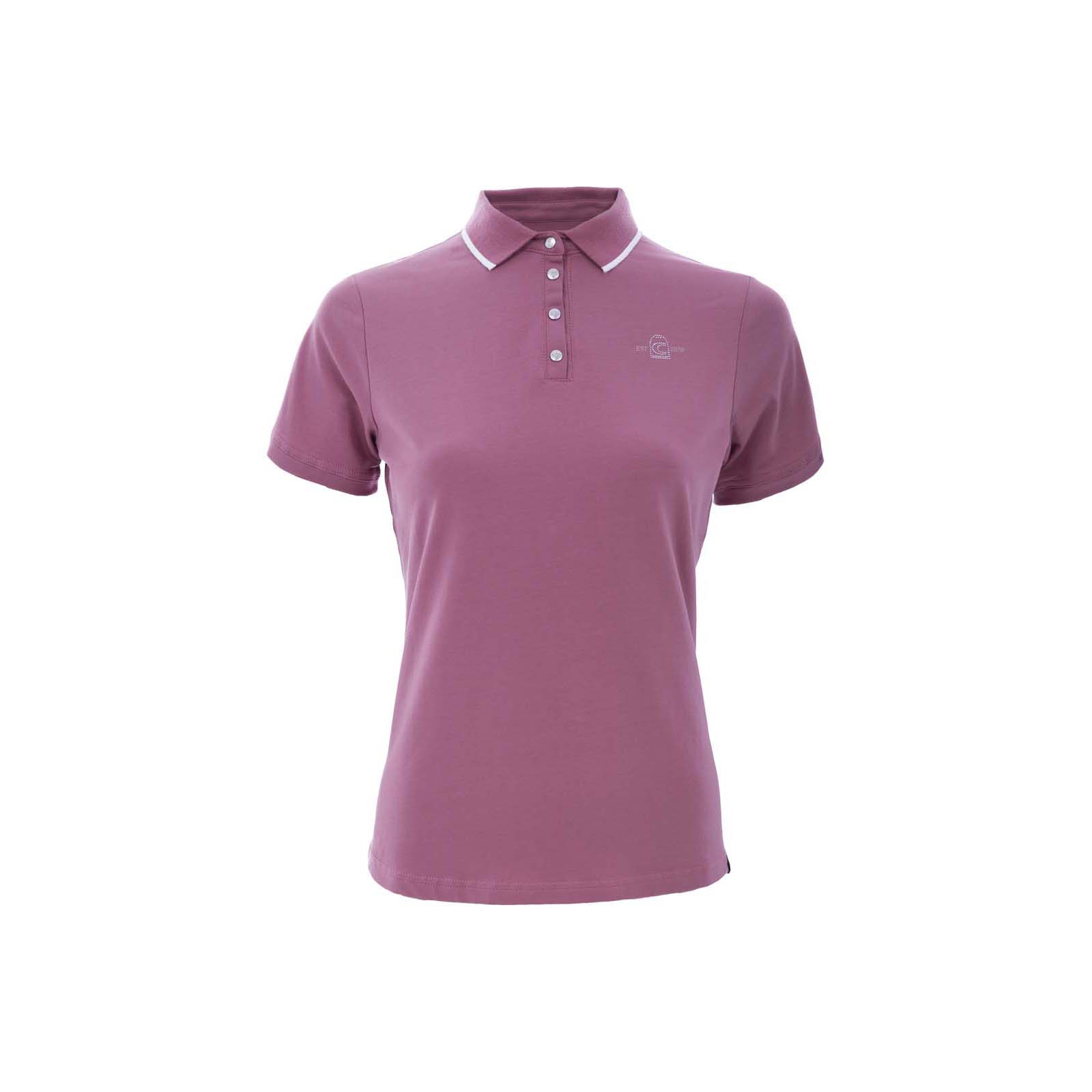 Raspberry Pink Cavallo CavalDaisy poloshirt, damemodel
