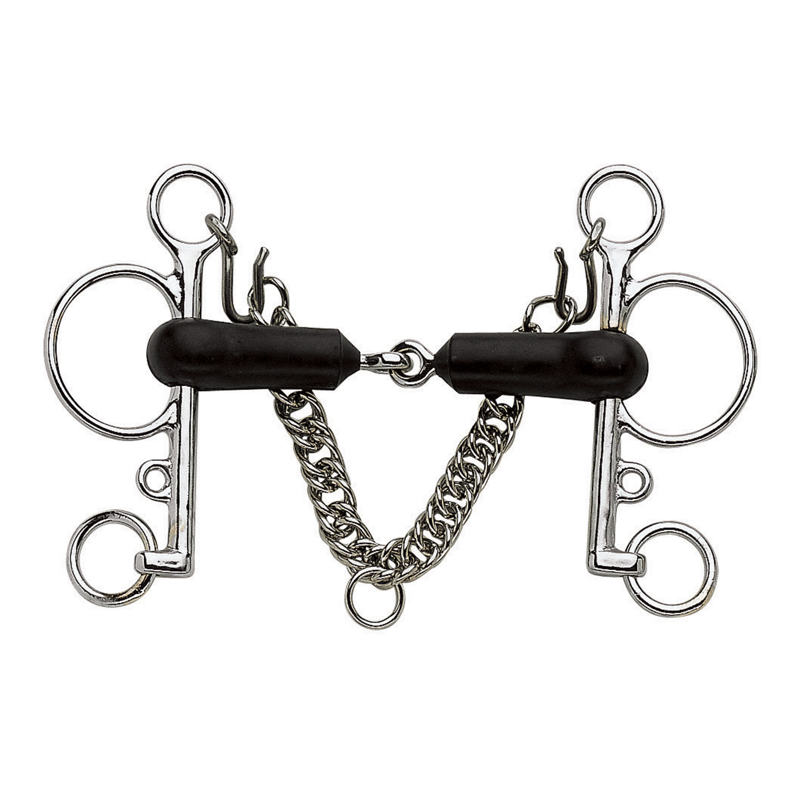 Sprenger fleksibel todelt gummipelham