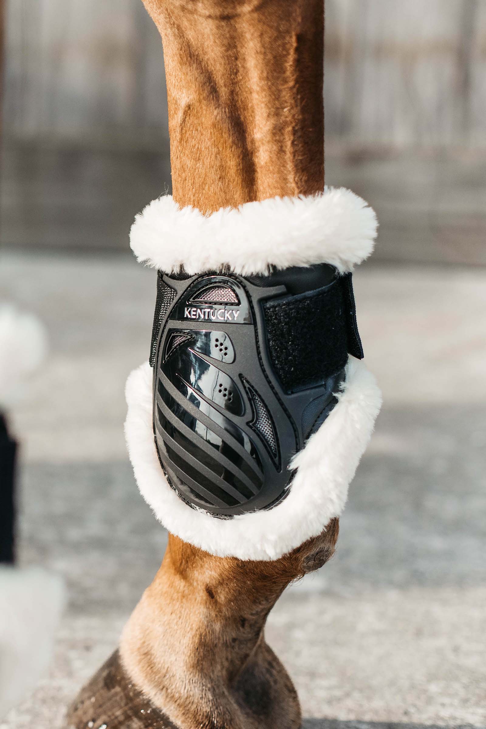 Kentucky Horsewear Vegan Sheepskin Young Horse Fetlock Kodegamacher