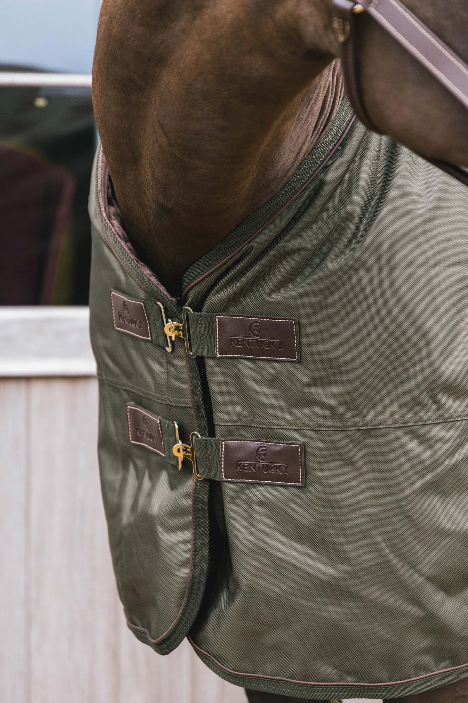 Kentucky Horsewear All Weather overgangsdækken, 160 g