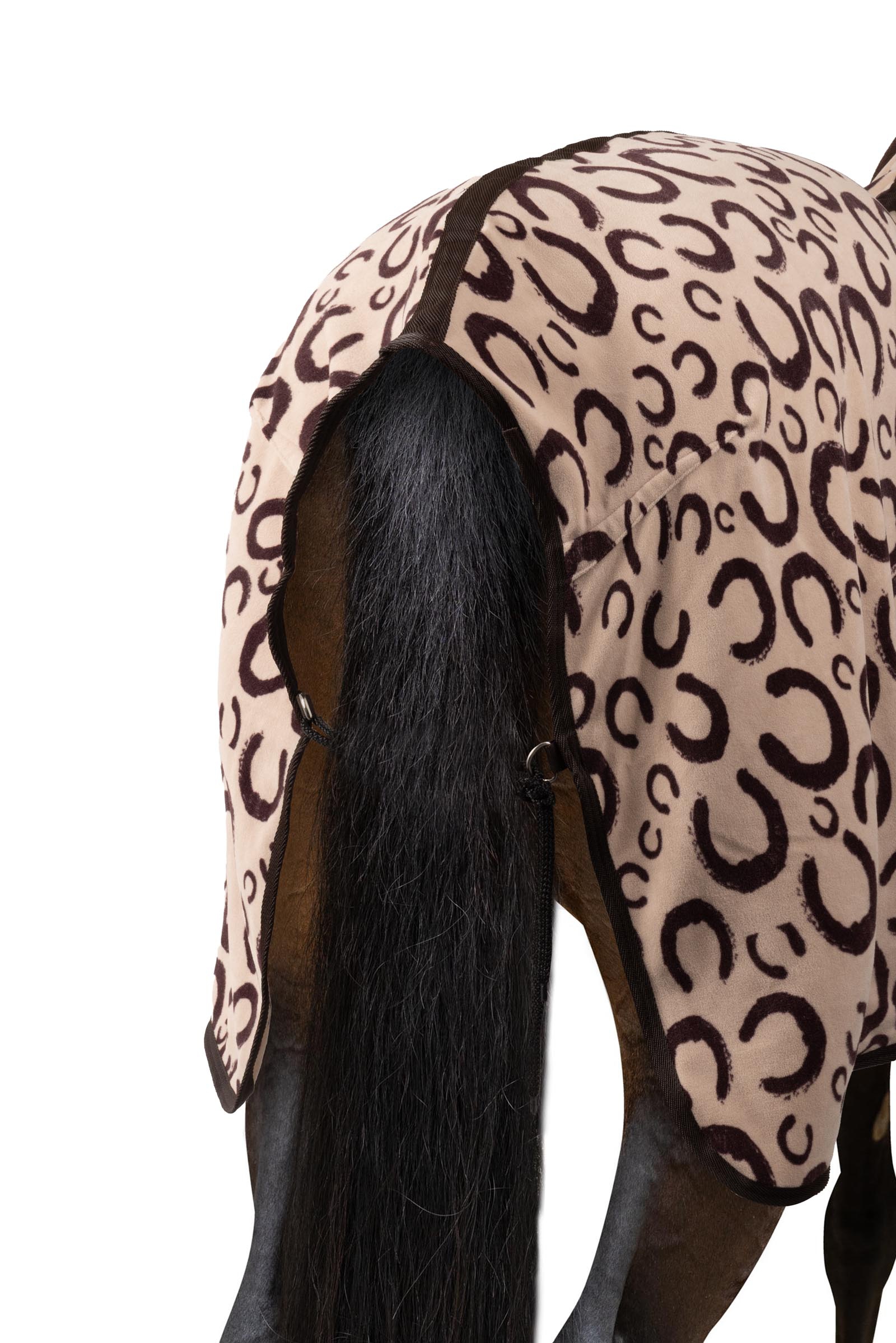 Horze Teddyfleece køledækken med dyb luv