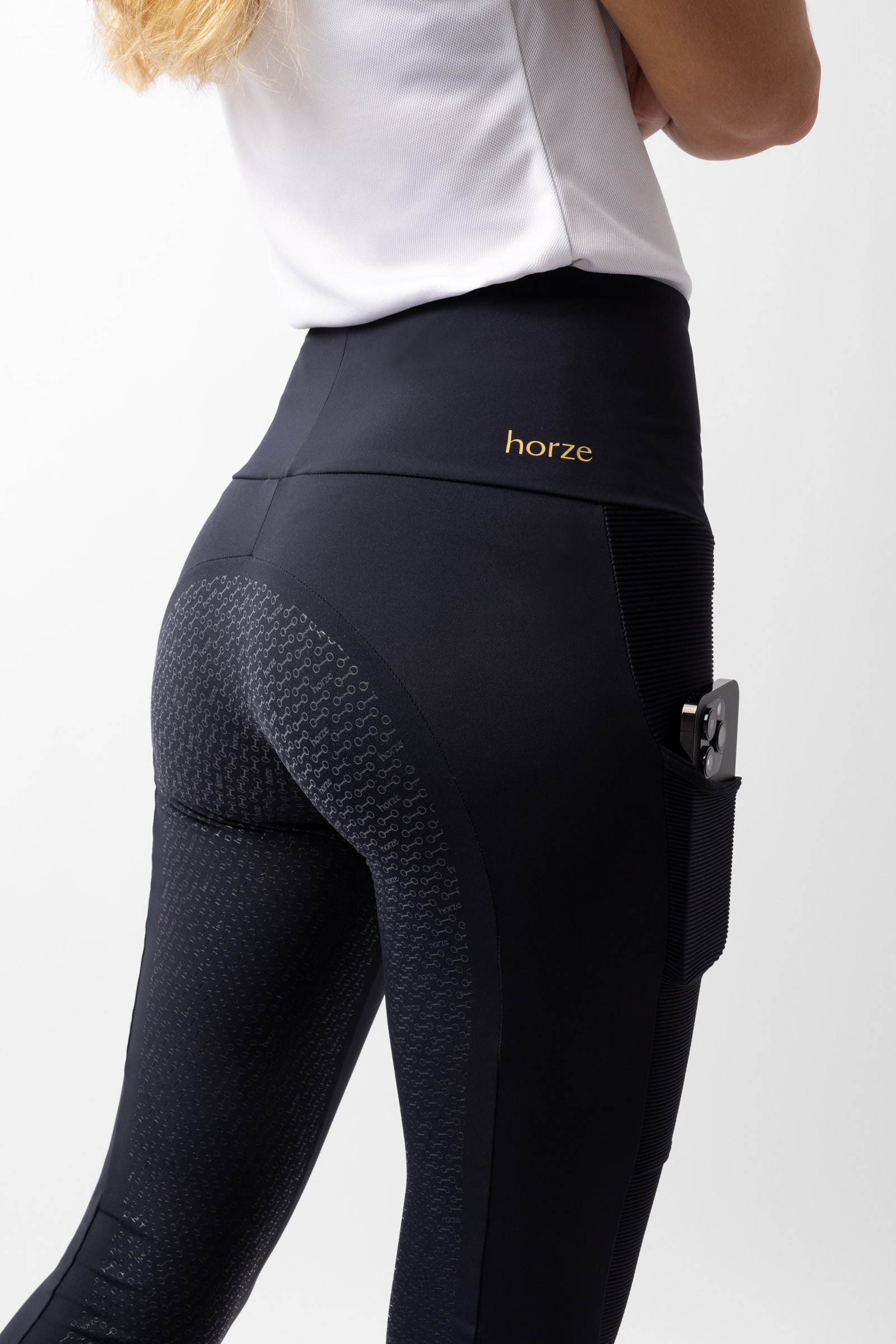 Horze Mathilde Functional tights med silikonegrip, damemodel