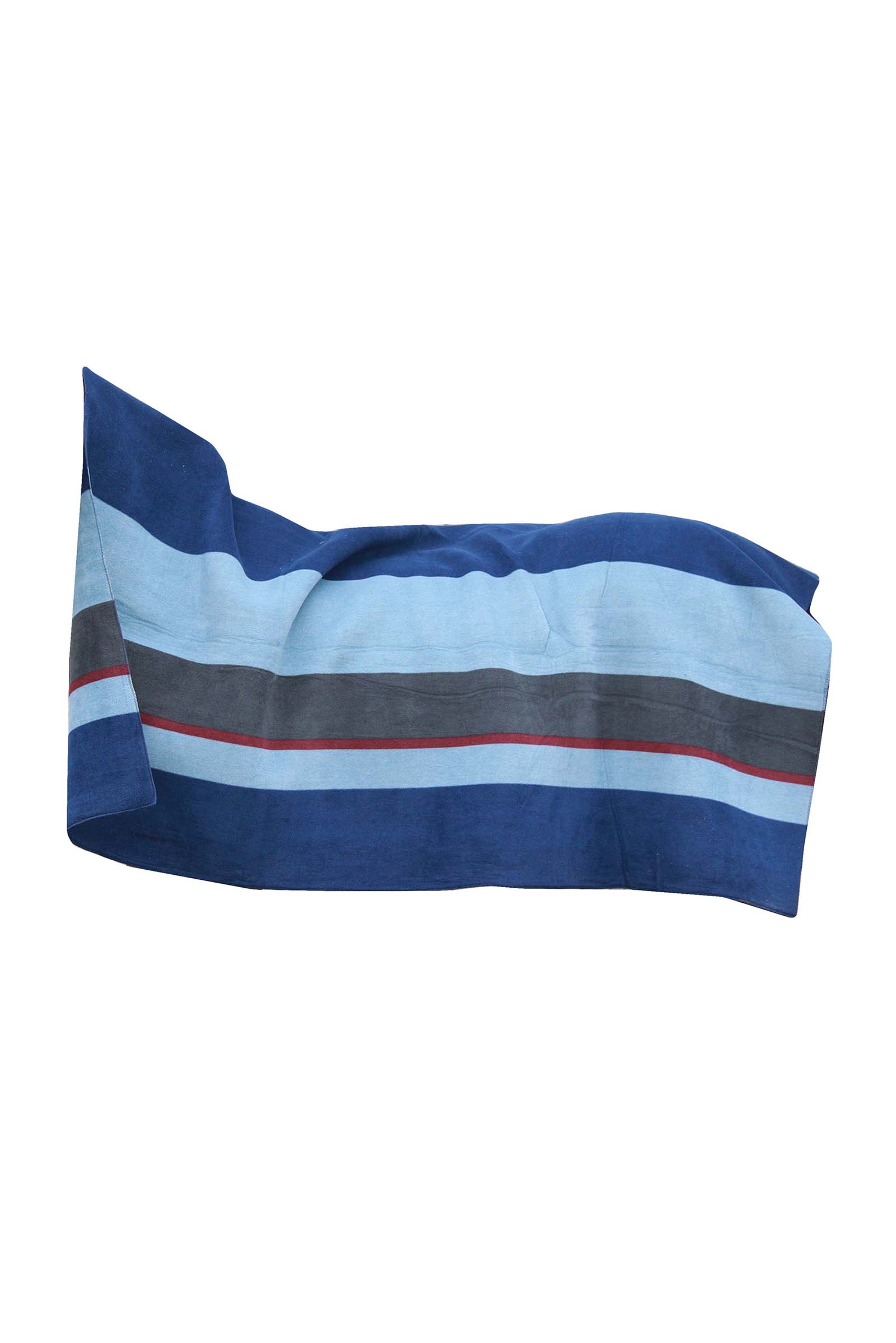 Navy/Grey Kentucky Horsewear Heavy Fleecedækken