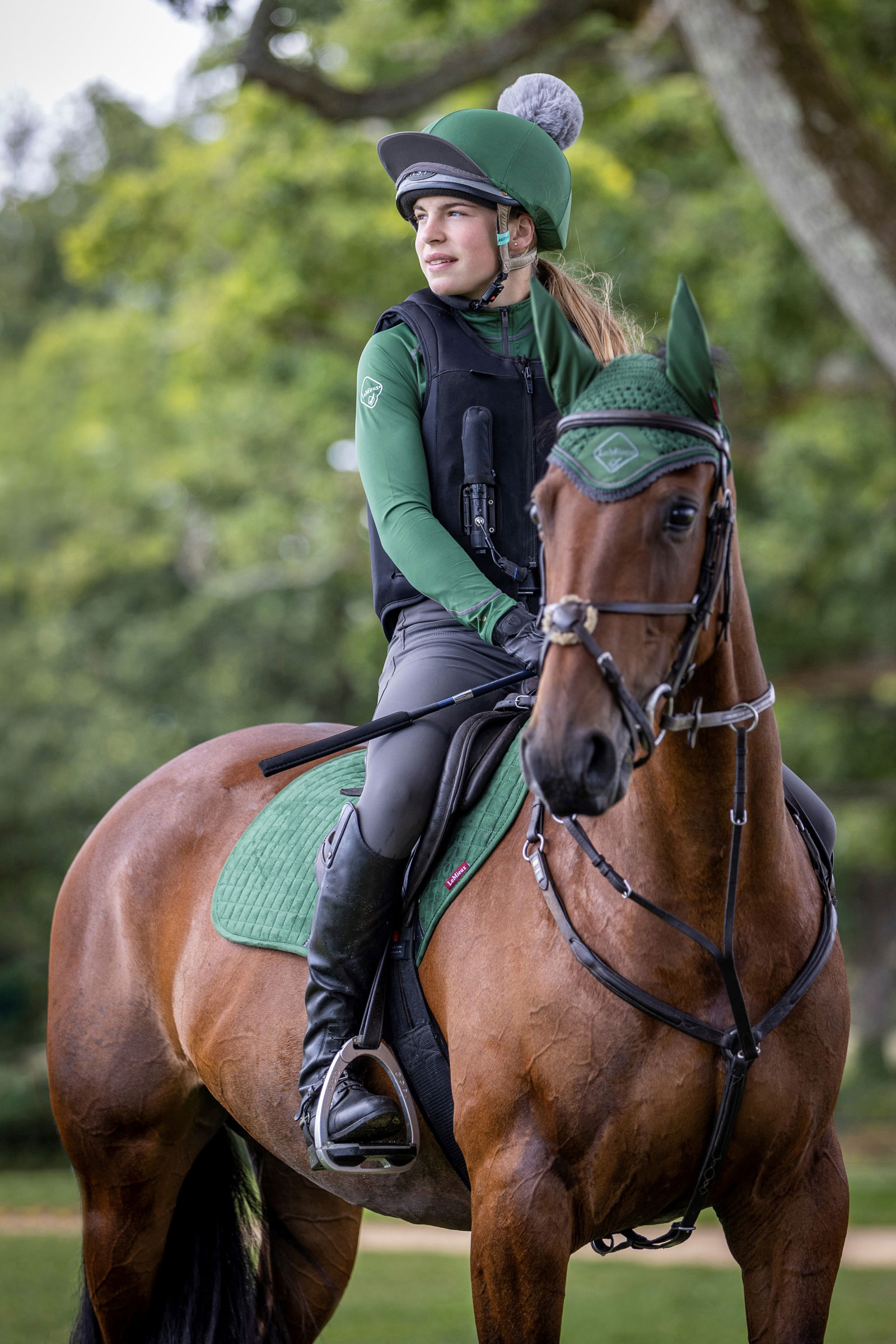 LeMieux Seasonal Luxury CC Sadelunderlag til springning