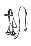 F.R.A. Freedom Riding Articles Pariba Sidepull (System 3) flettet næsebånd, m. tøjler.
