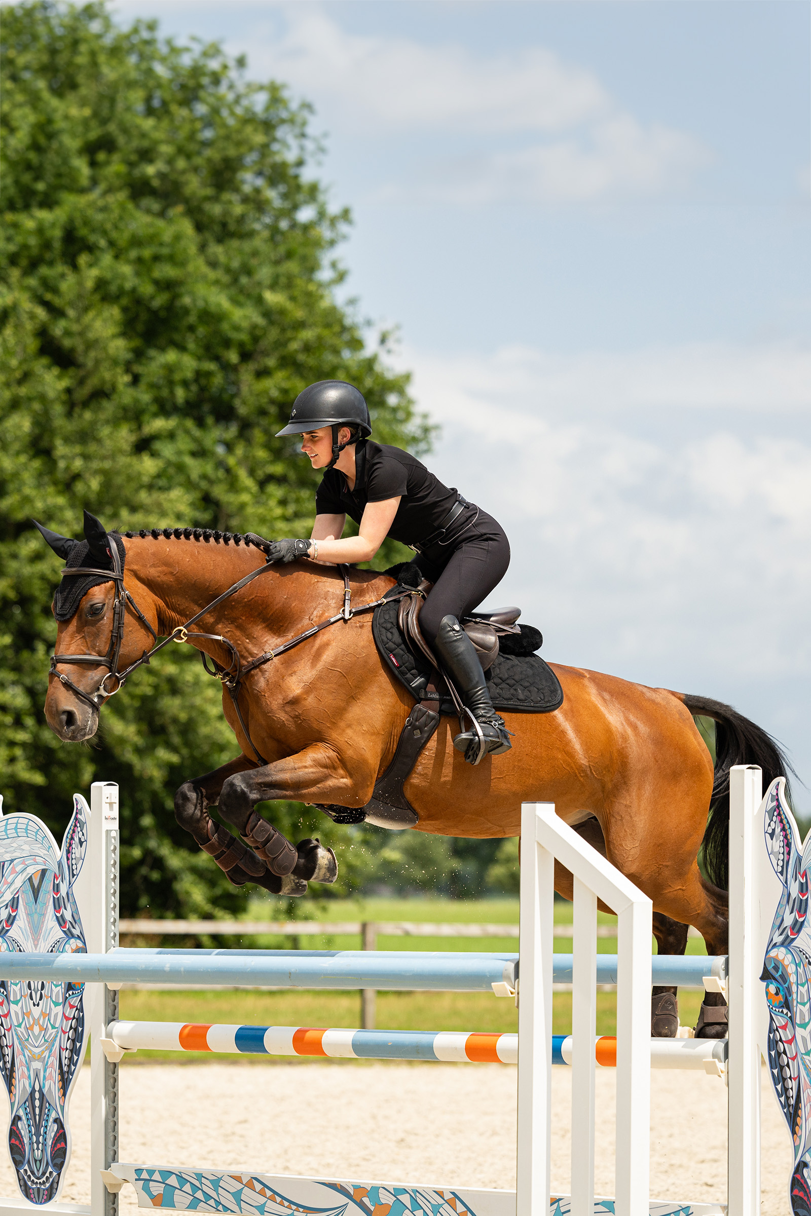 LeMieux Crystal Close Contact Springunderlag