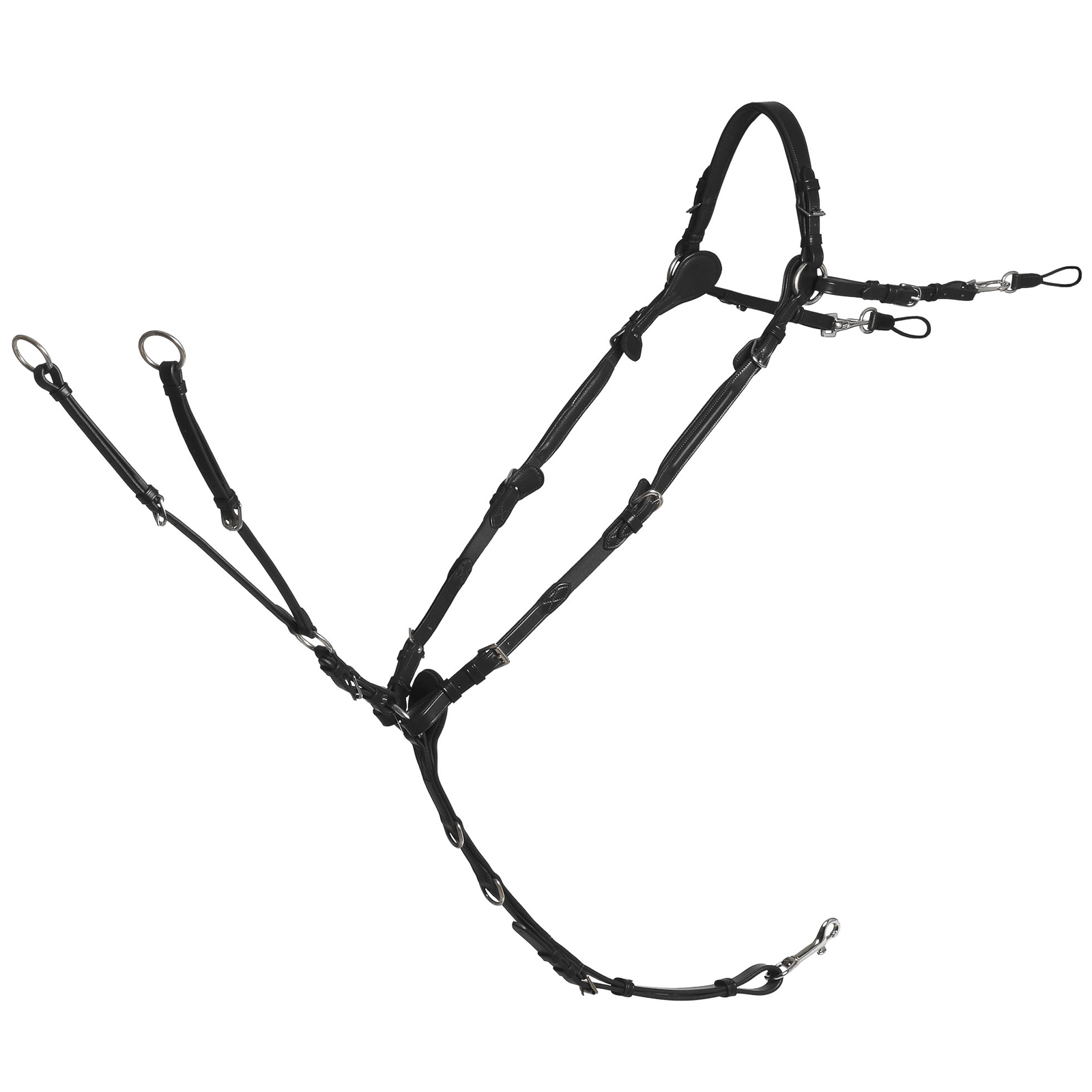 Black/Silver Schockemöhle Sports Sevilla Select Fortøj